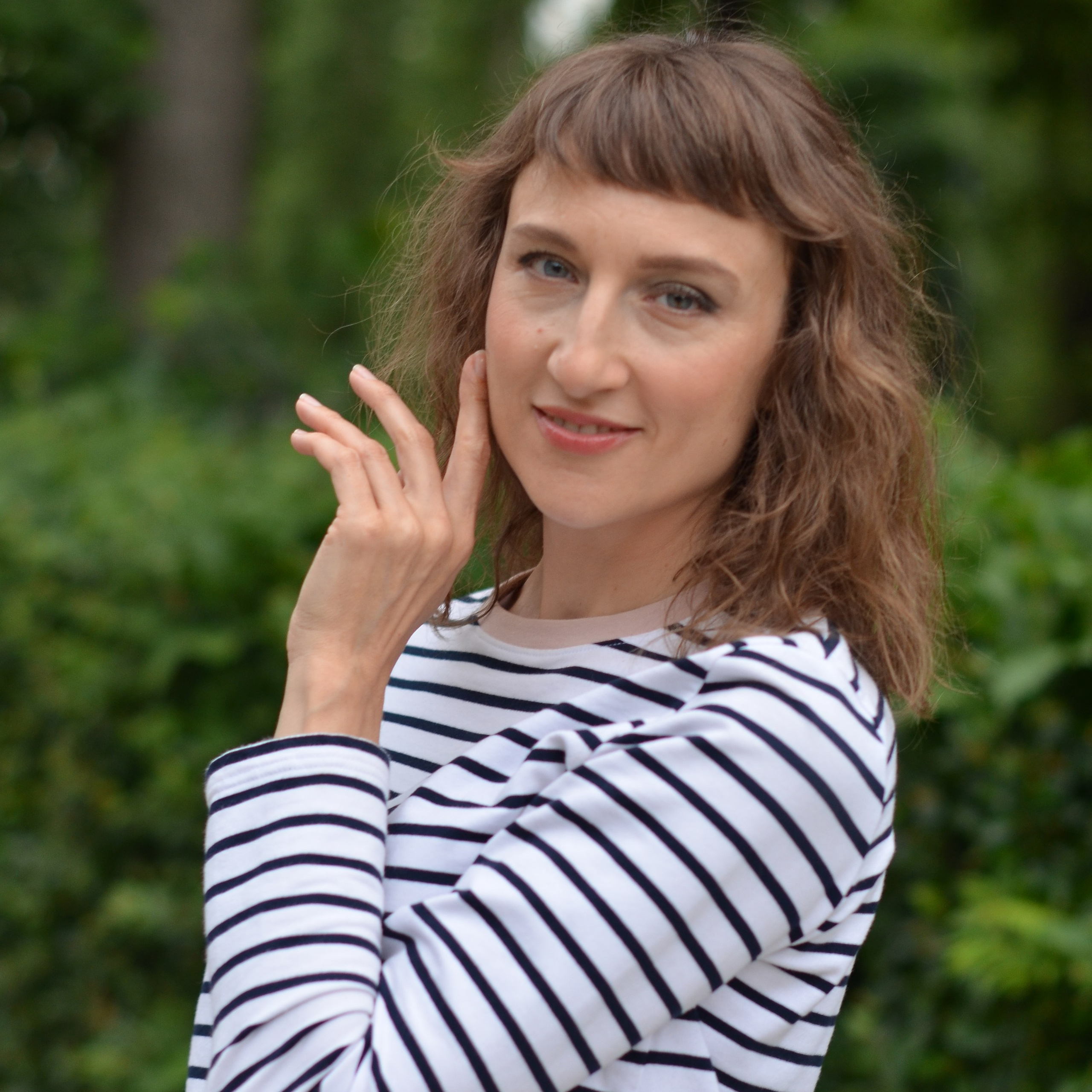 Марина прогулка в Быхановом саду