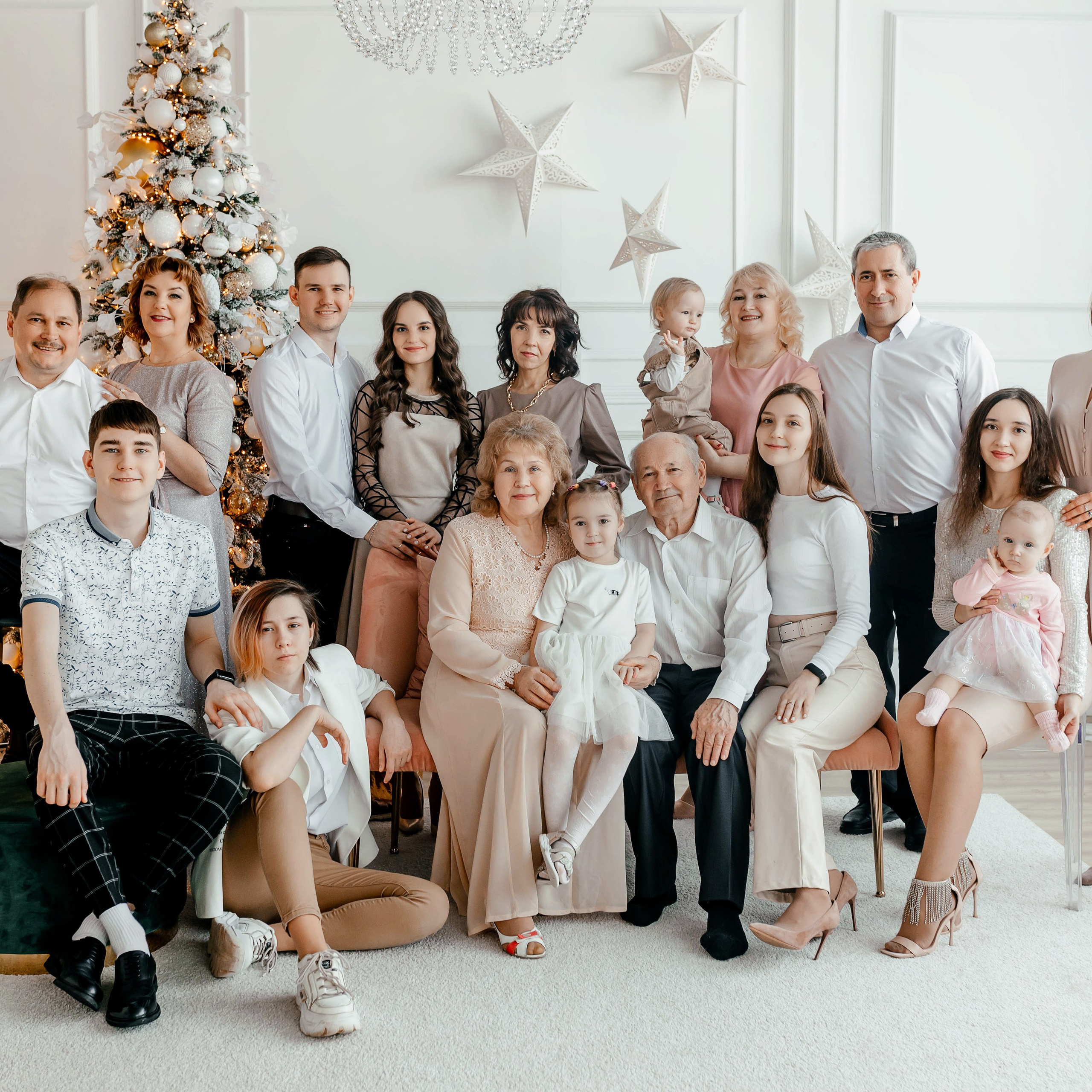 Большие семьи