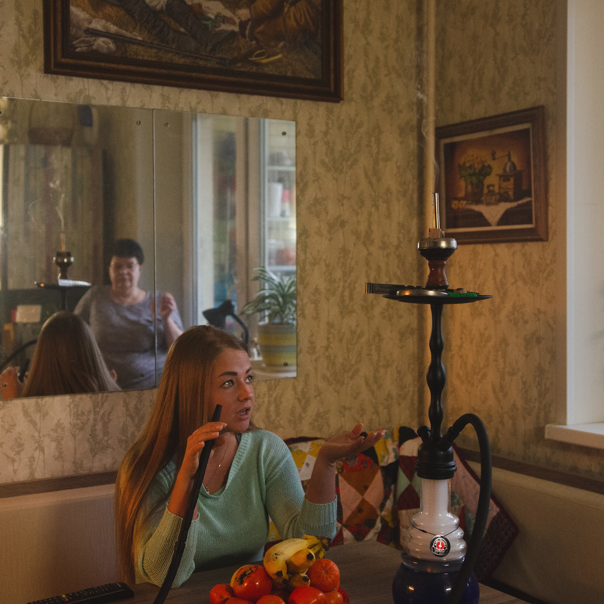 Вероника, мама Ирина, Сиба-ину Тери, Мэйн-кун Лео