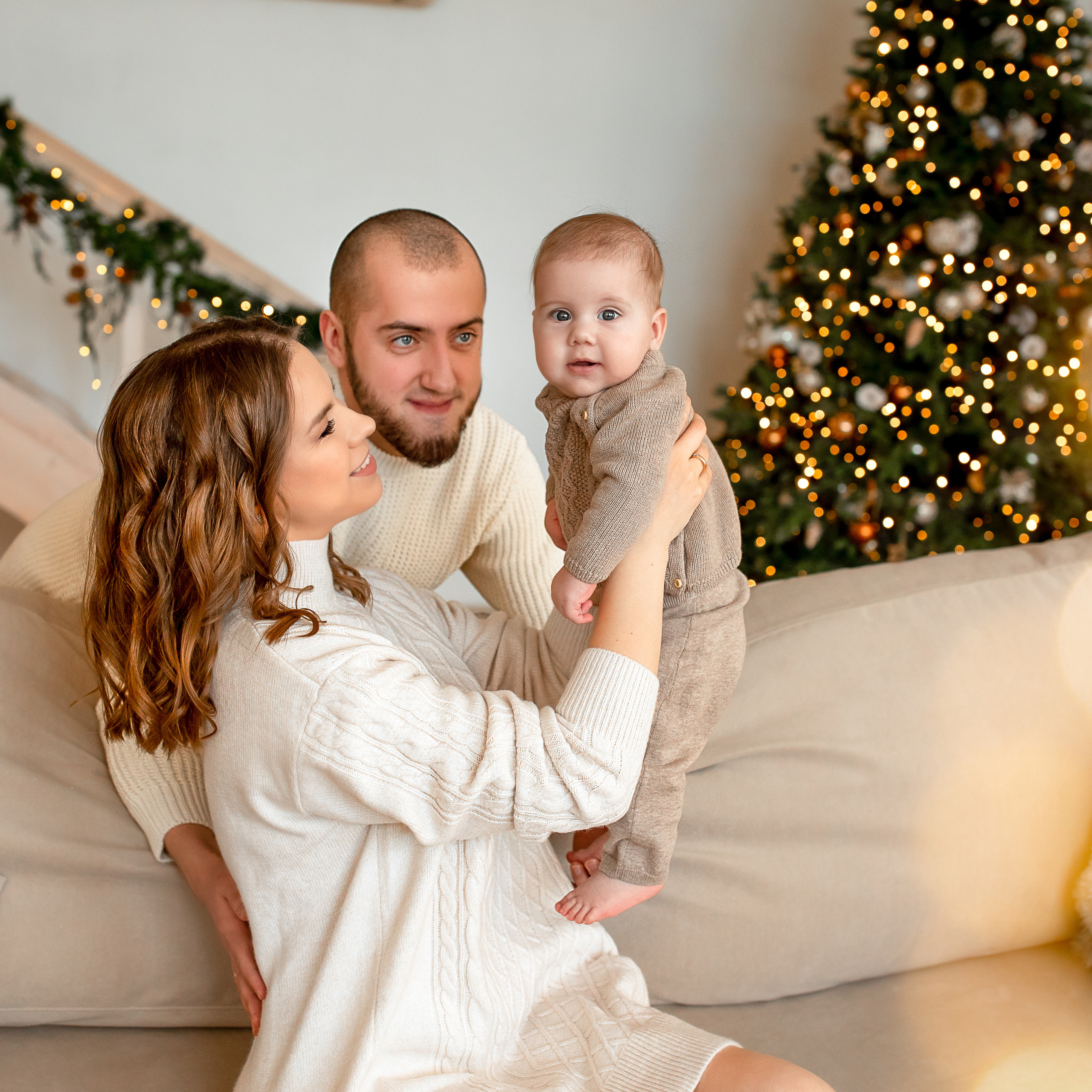 Первый новый год втроем…