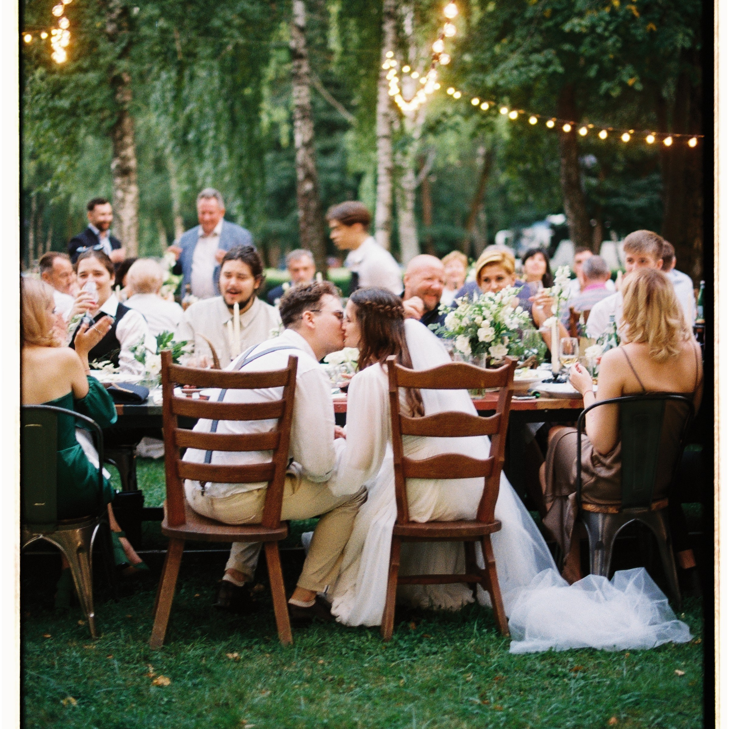 Ужин на природе в парк-отеле Белые аллеи