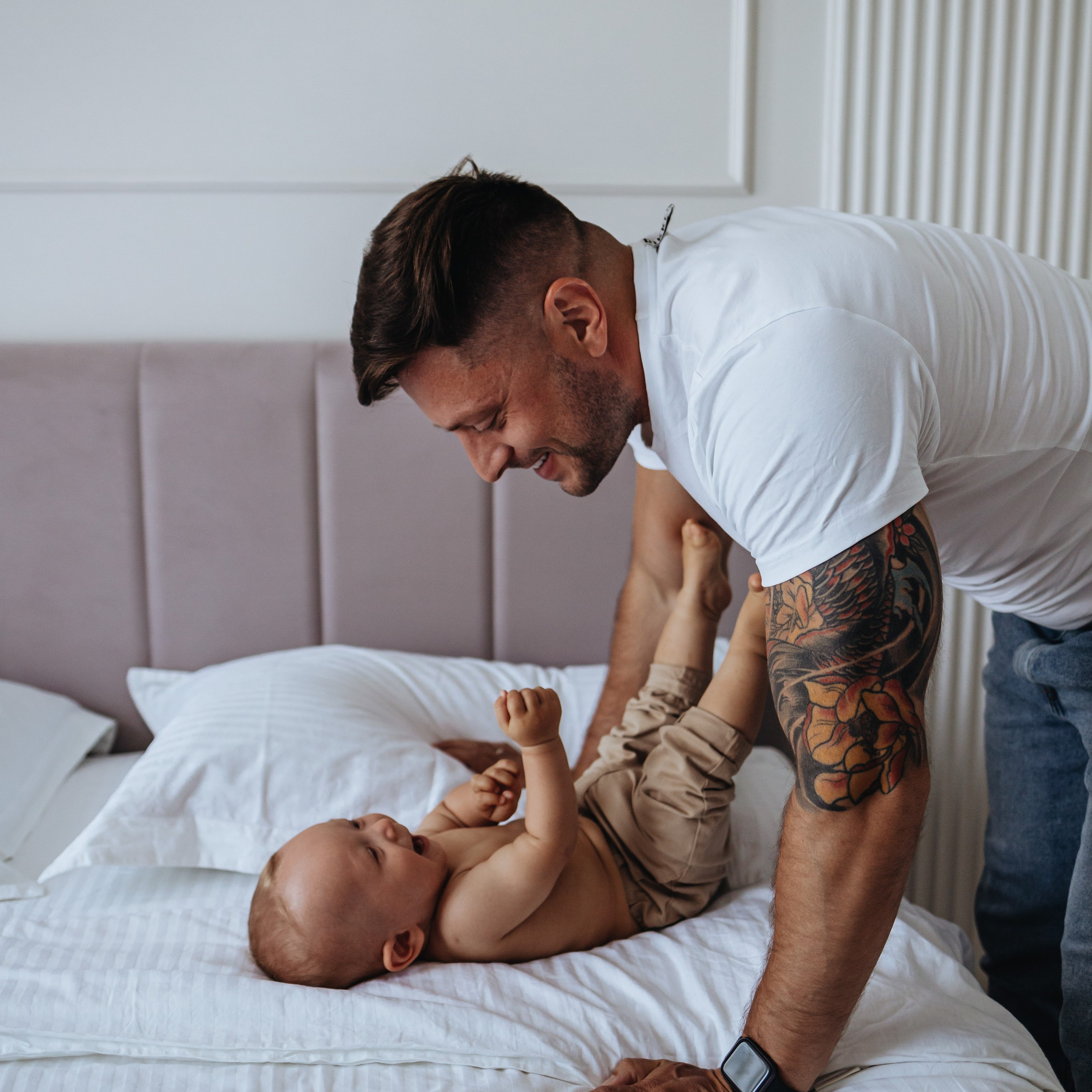 Годик дома!