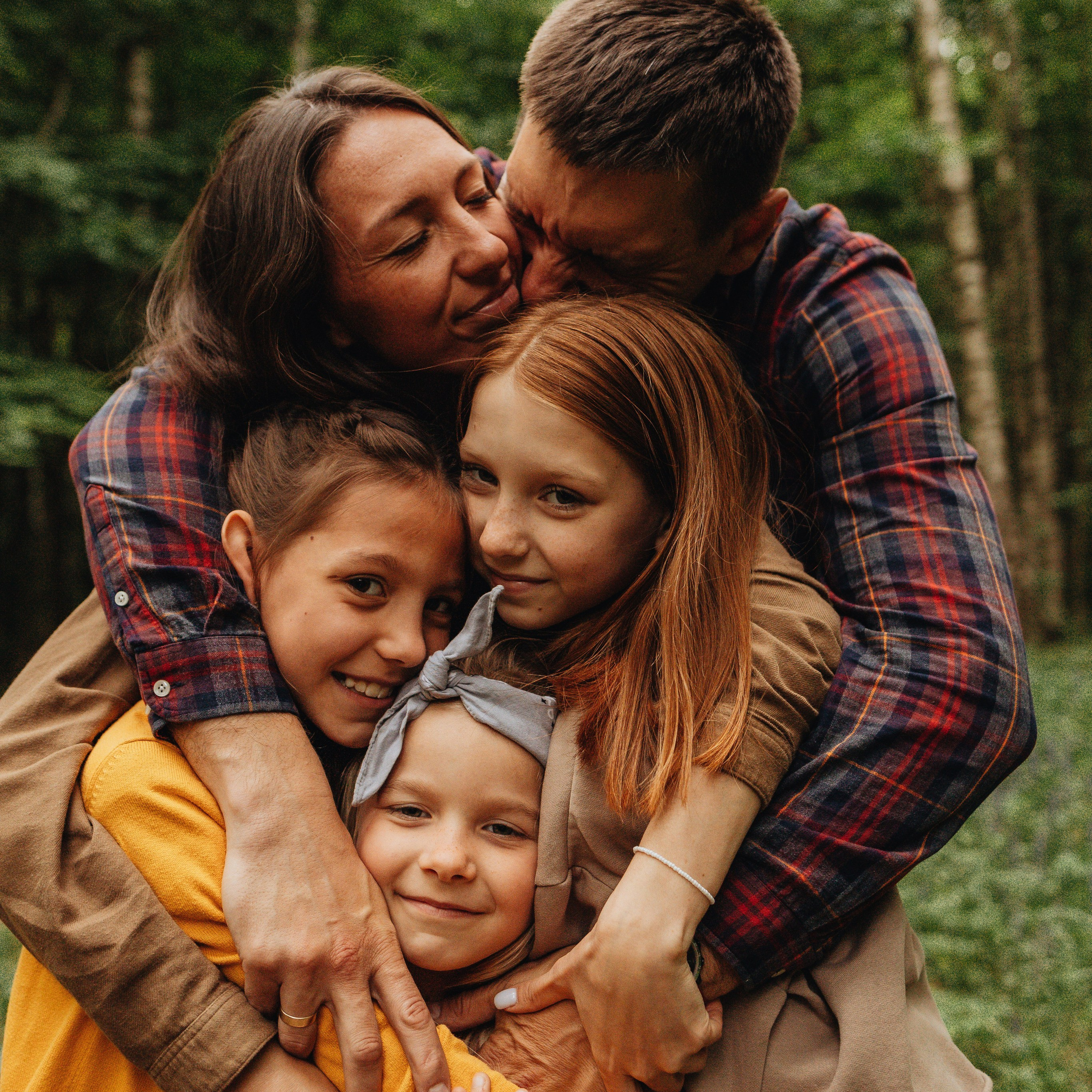 Женя, Света, Варя, Маруся и Уля