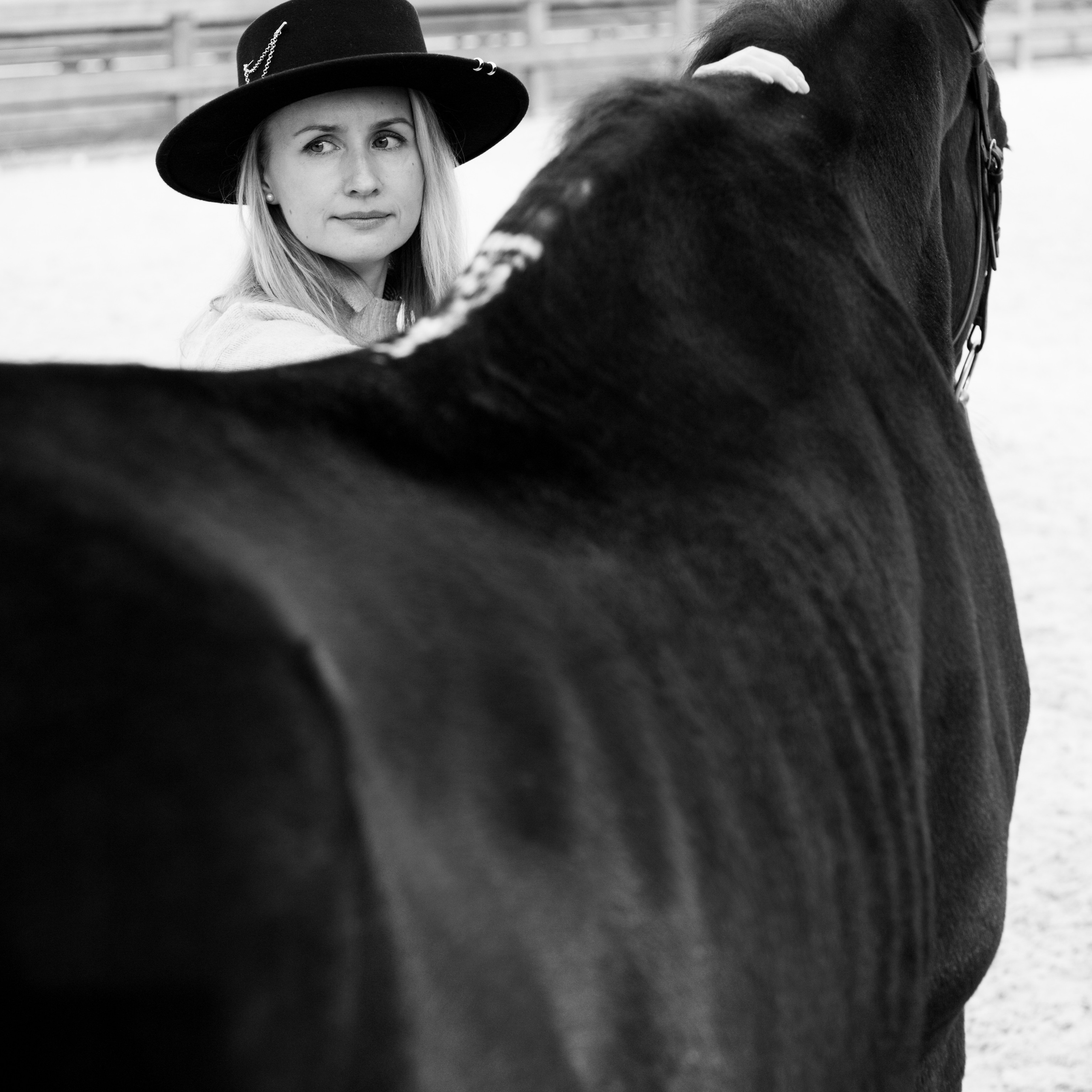 Анна. Съемка в&nbsp;конном клубе «EQUIMALL»