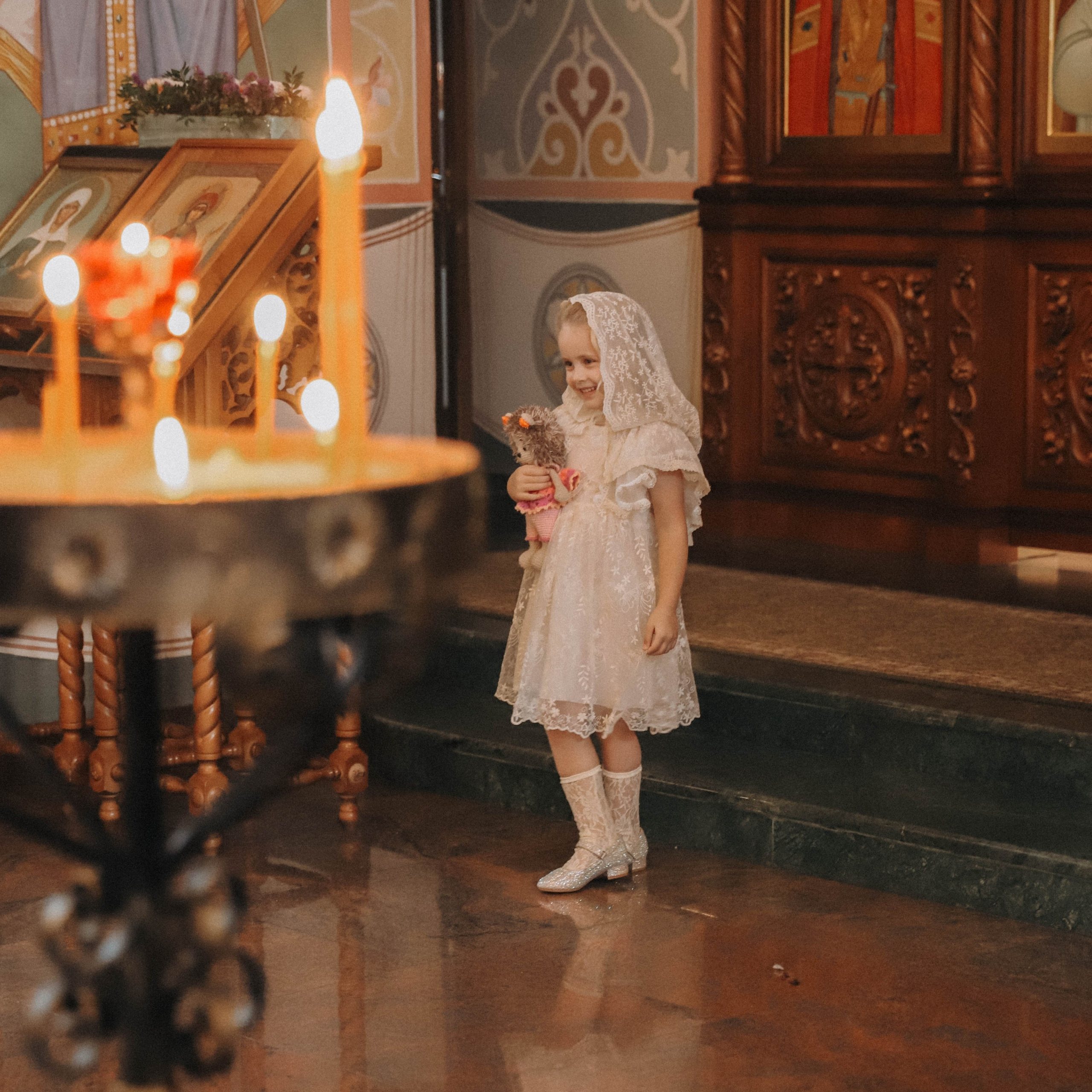 Крещение Тани и Льва