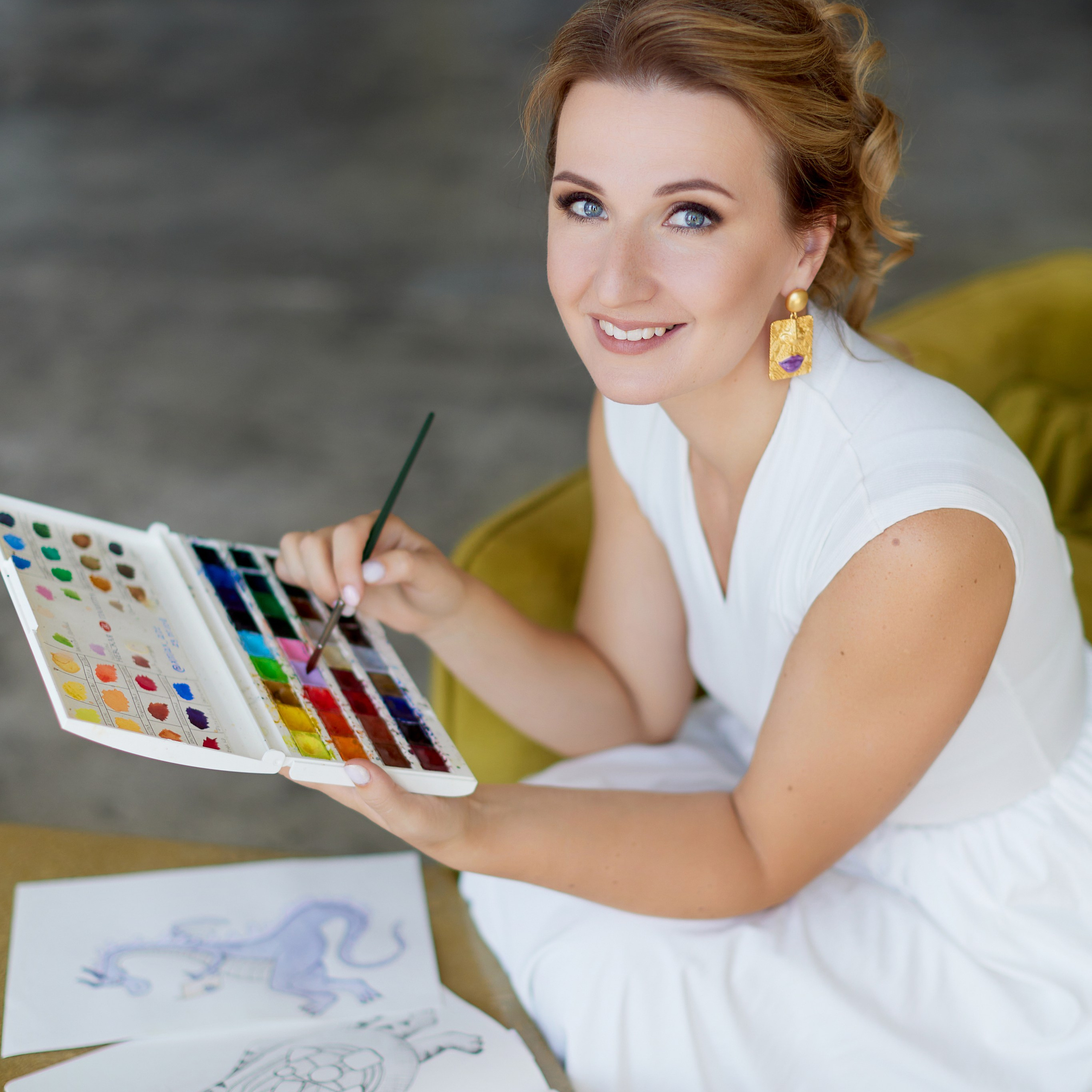 Фотосессия для иллюстратора, специалиста по ДЧ