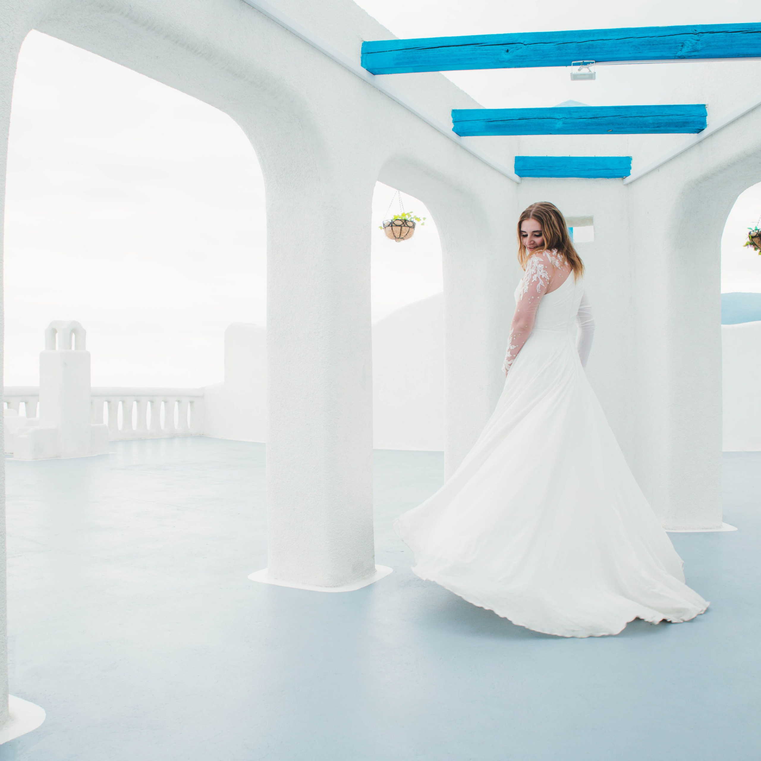 Ксения & Иван. Свадебная съемка в Санторини и Херсонесе.