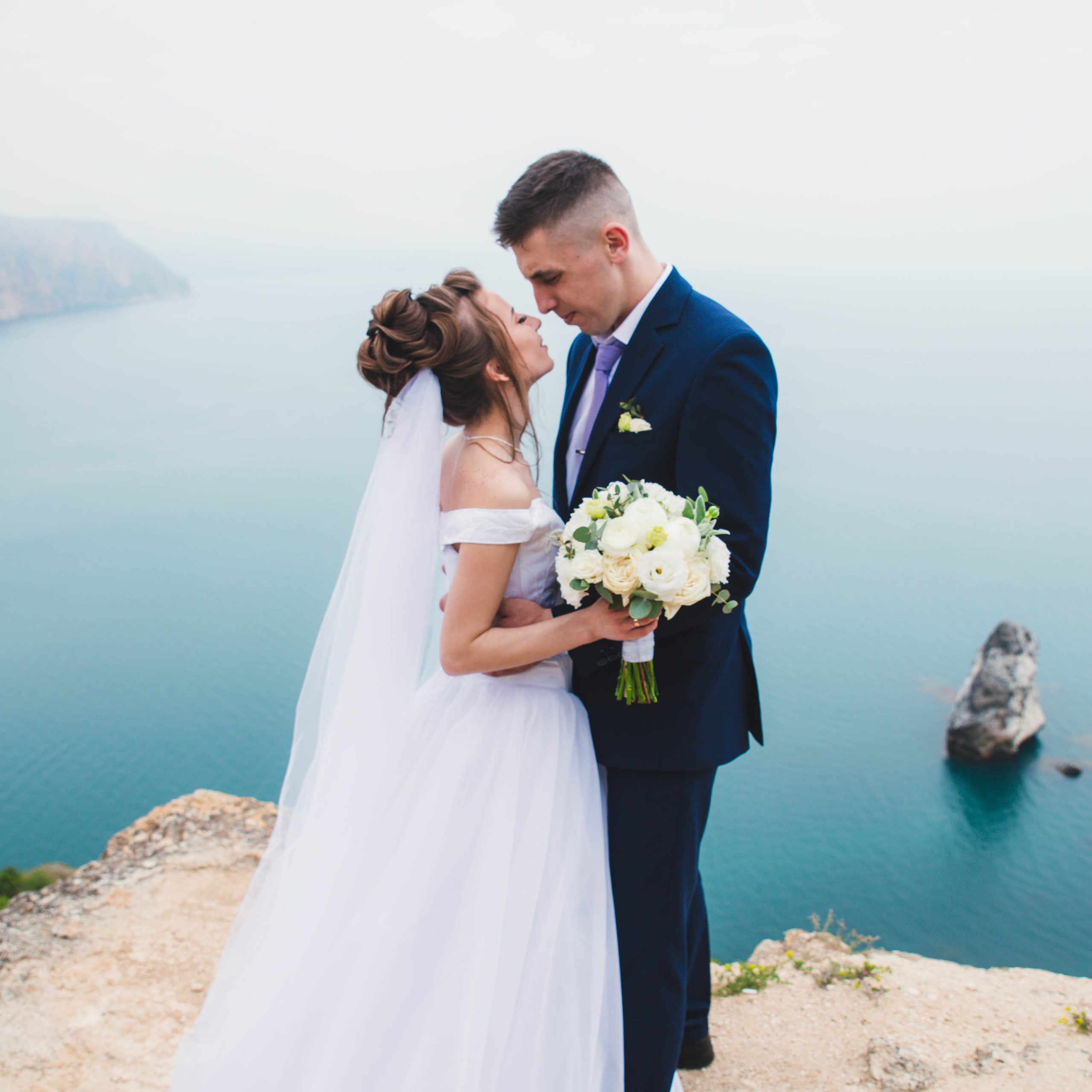 Яна & Александр. Свадебная фотосессия на Фиоленте.