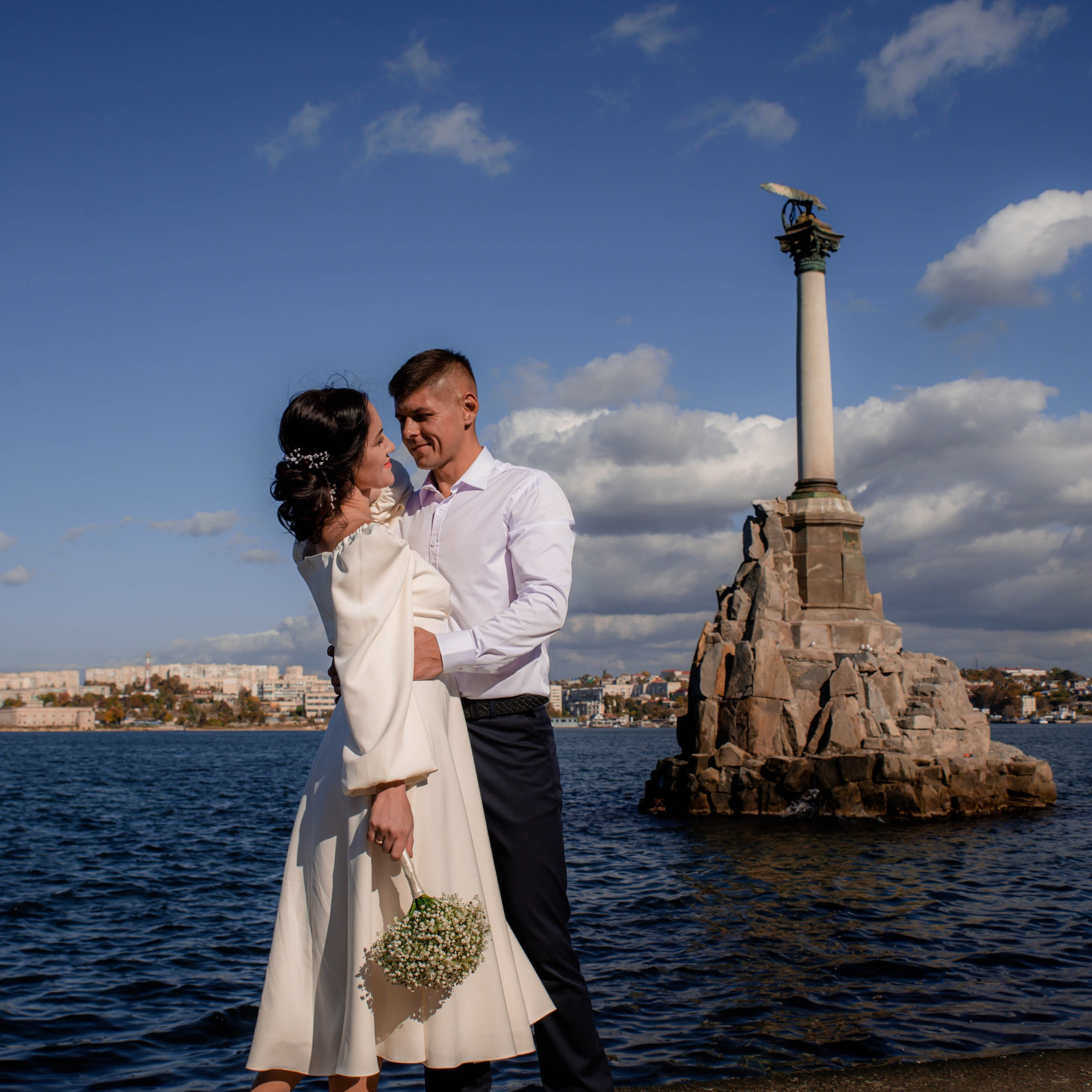 Алёна & Константин. Свадебная фотосессия на Матросском бульваре.