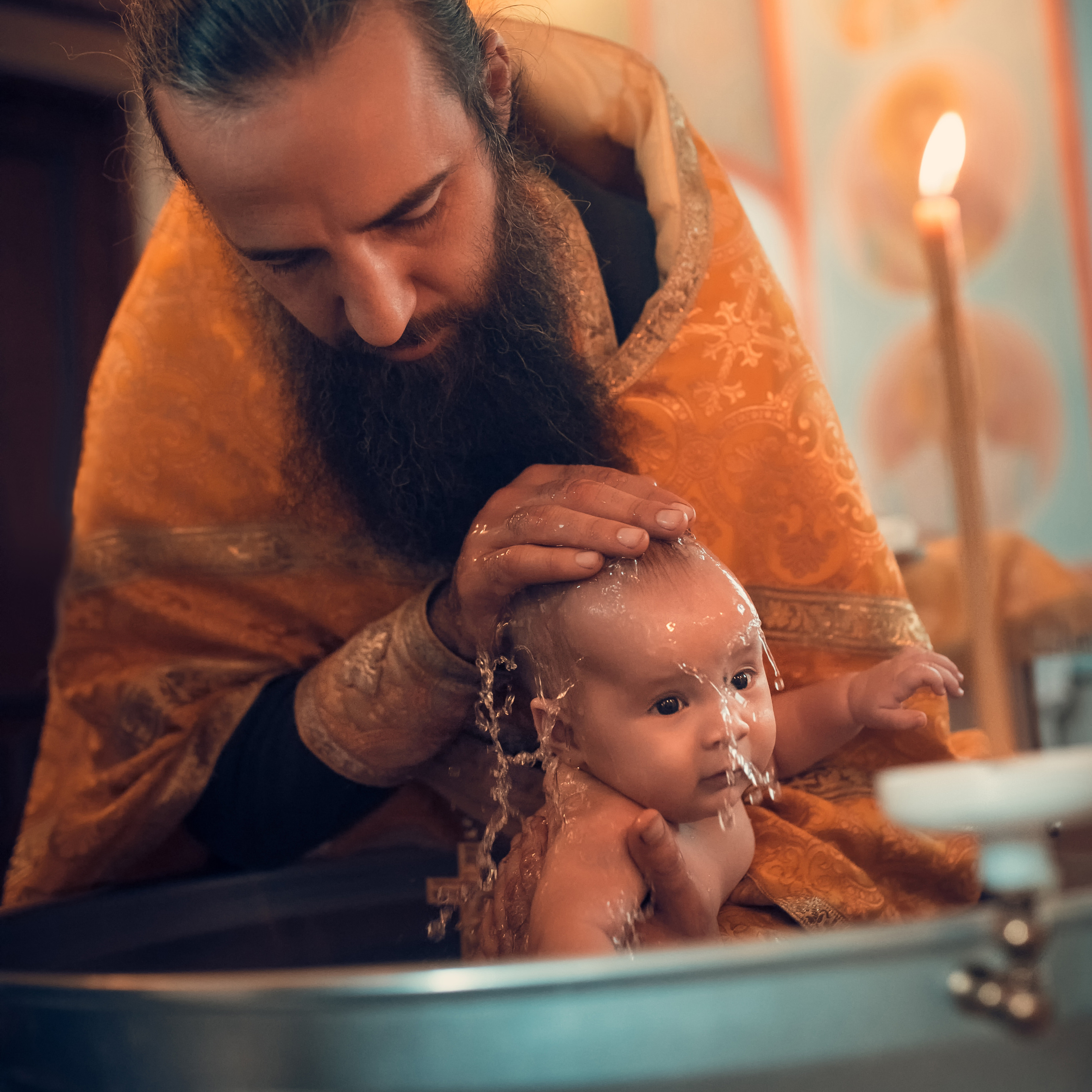 Таинство Крещения Крестовоздвиженский храм