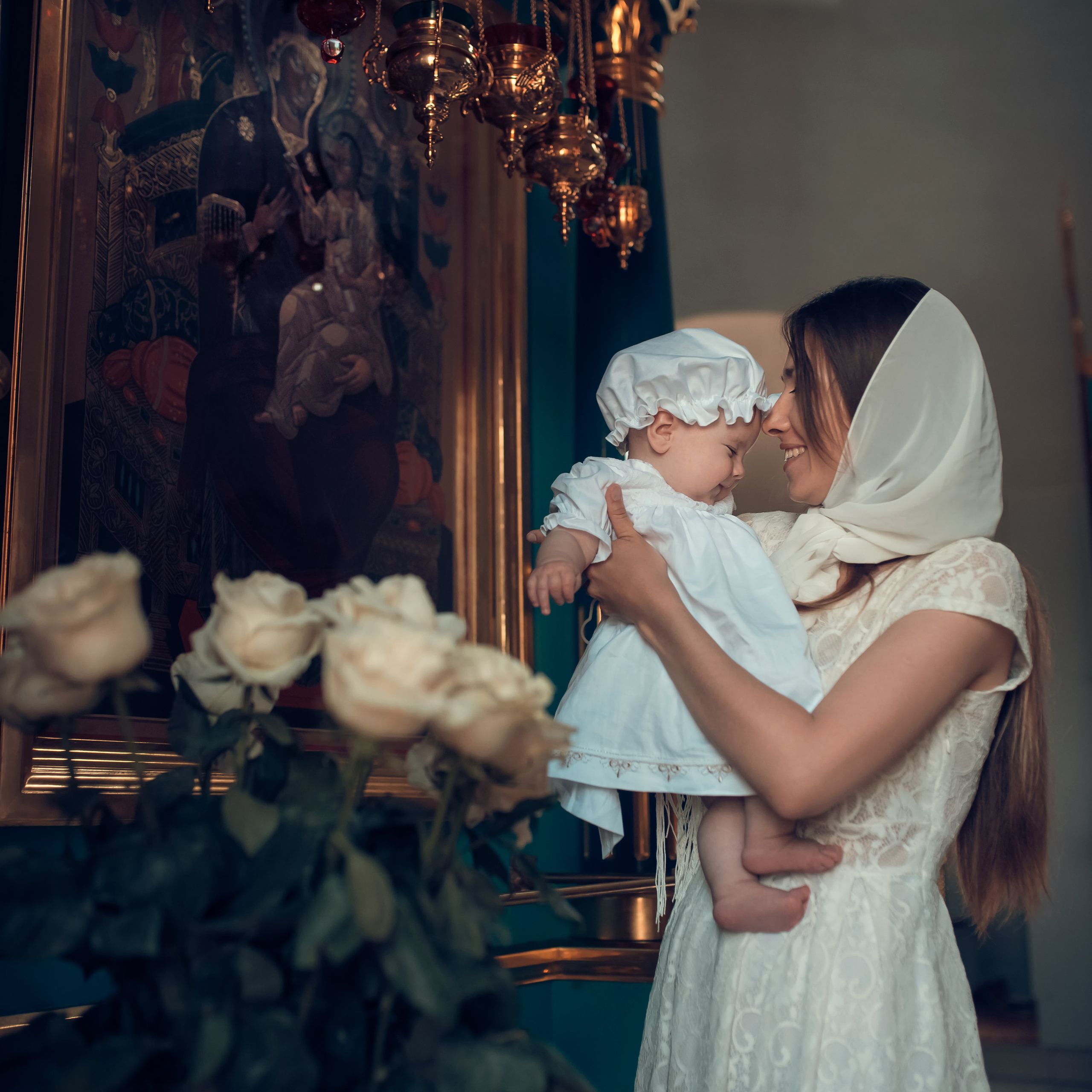 Таинство Крещения Храм Покрова Пресвятой Богородицы — Мервино