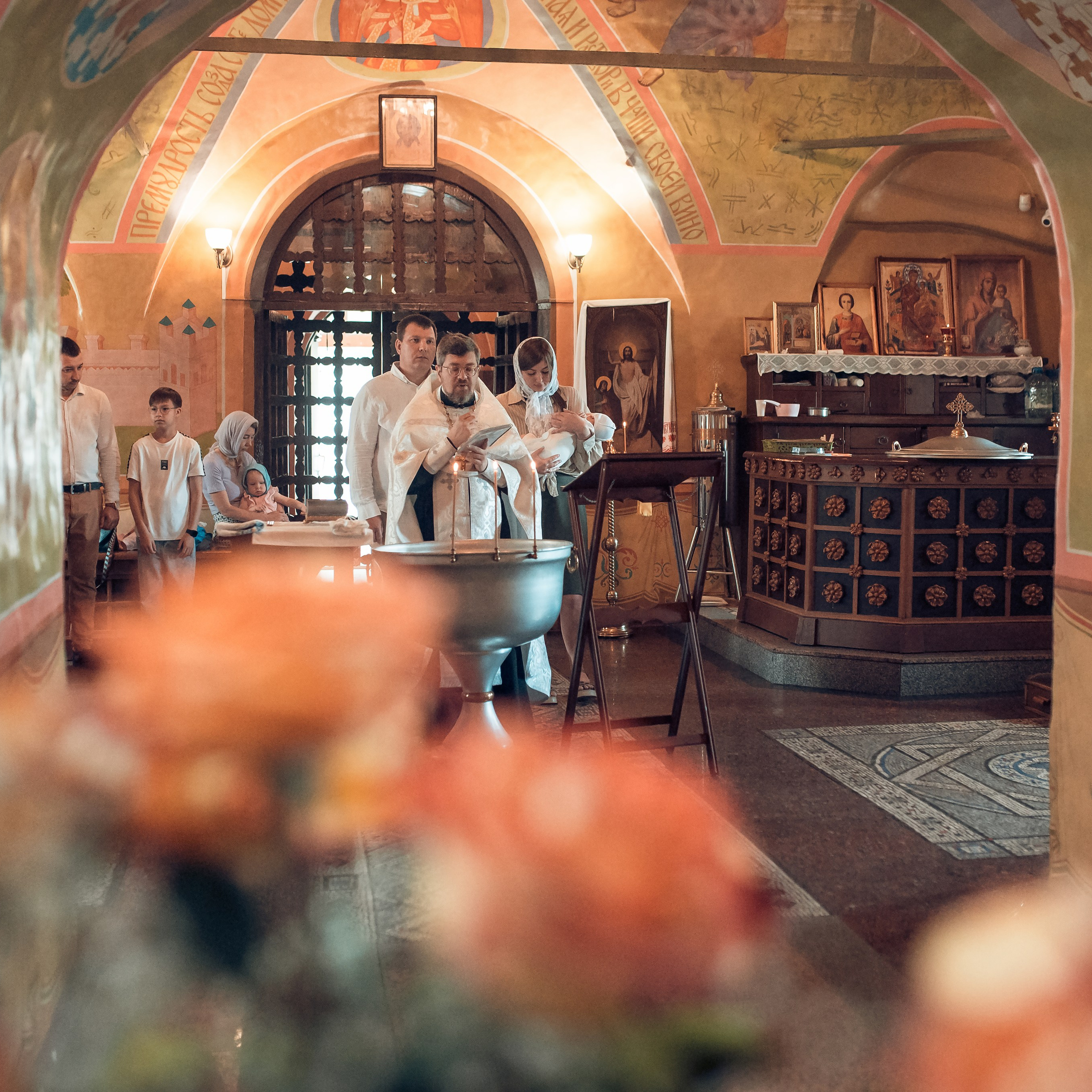 Таинство Крещения Спасо-Преображенский храм