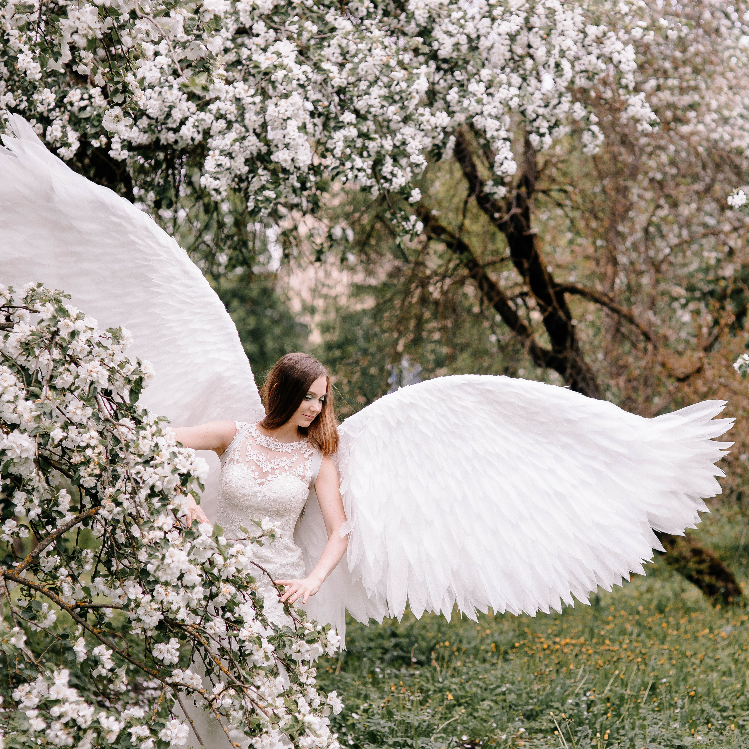 Небесное прикосновение. Ангел.