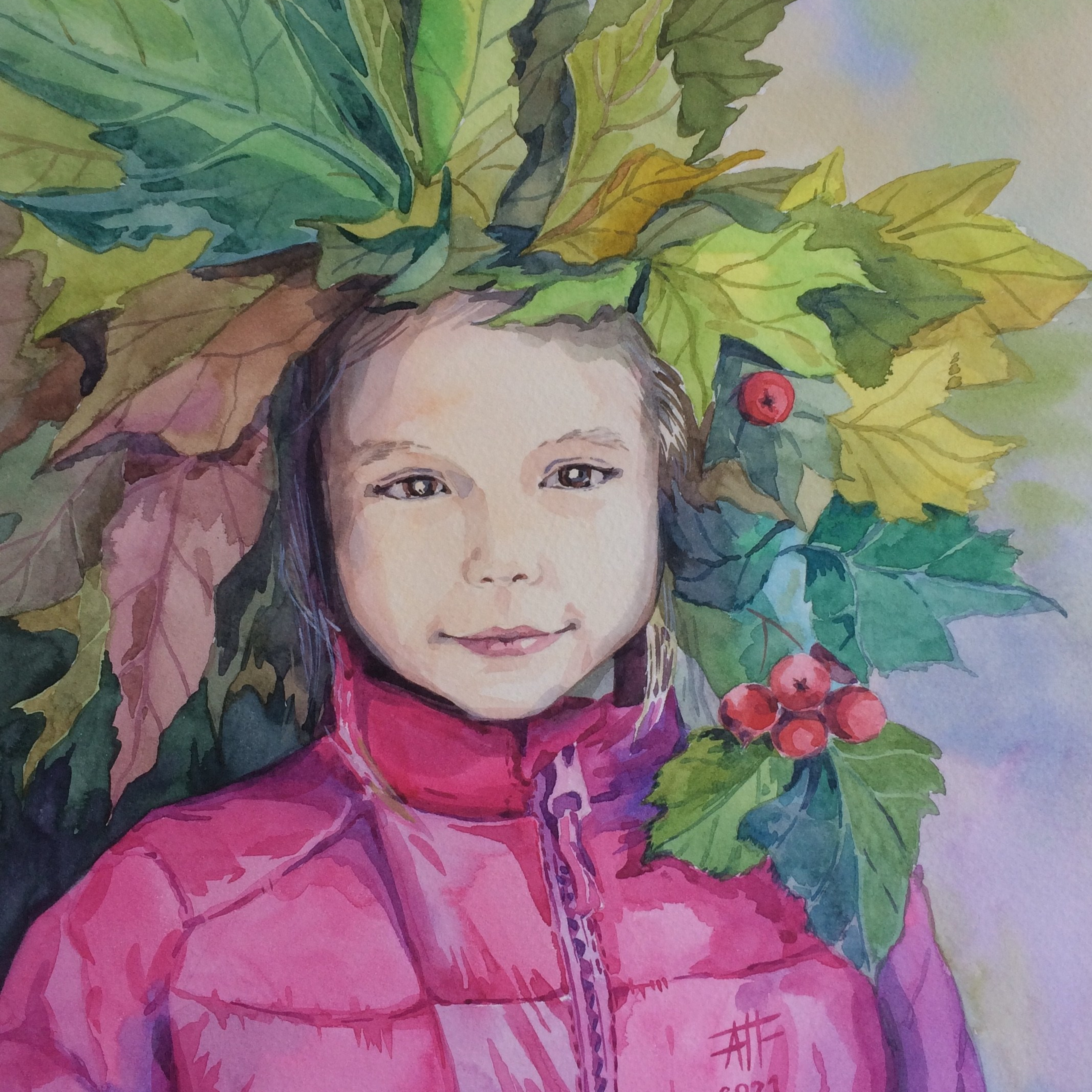 Акварель. Прекраснова. Prekrasnova