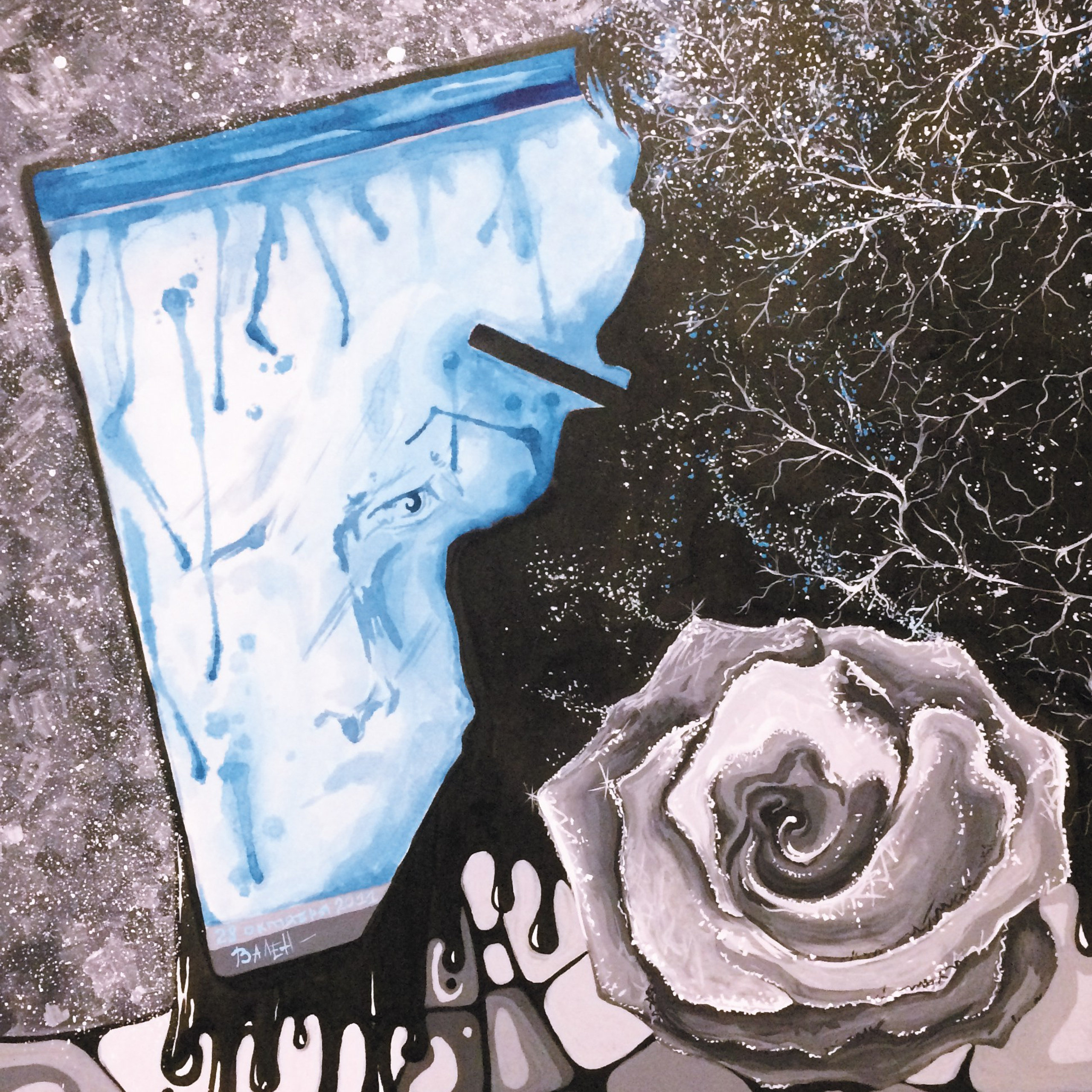 «Иван Солдаткин». Смешанная техника, 29,7х42 см., 2011