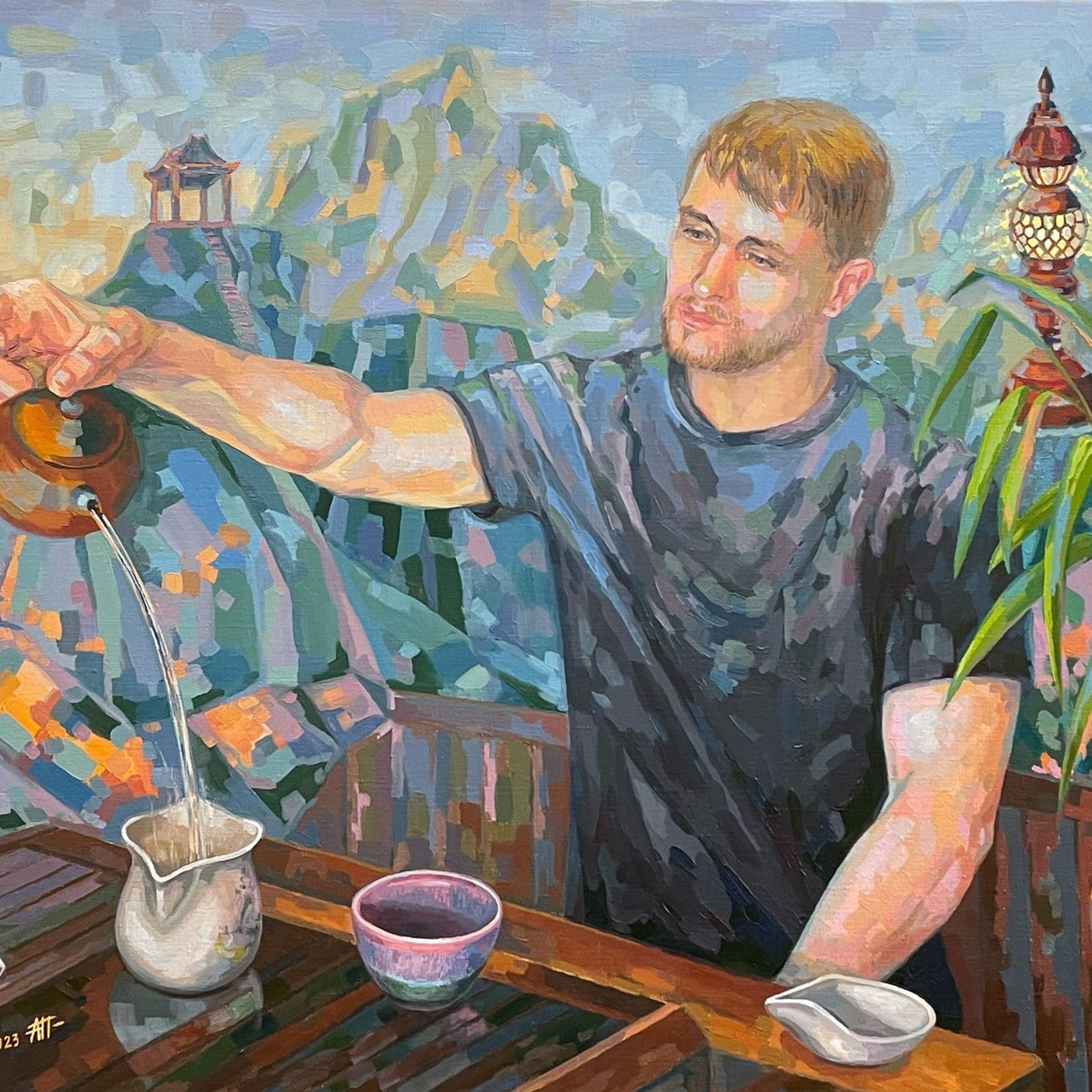 Масло. Живопись. Прекраснова. Prekrasnova. Painting.