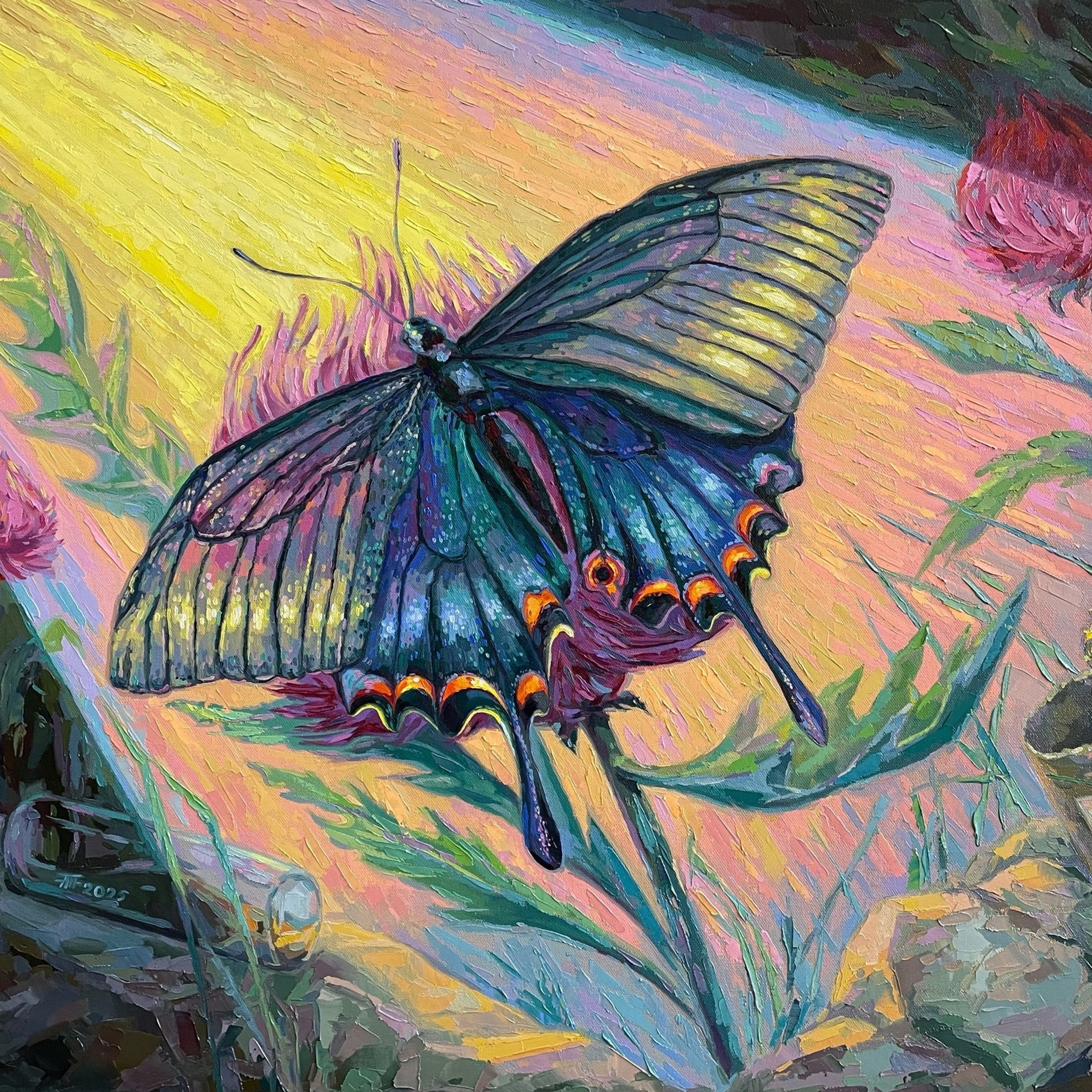 «На свету». Масло, 60х80 см., 2025