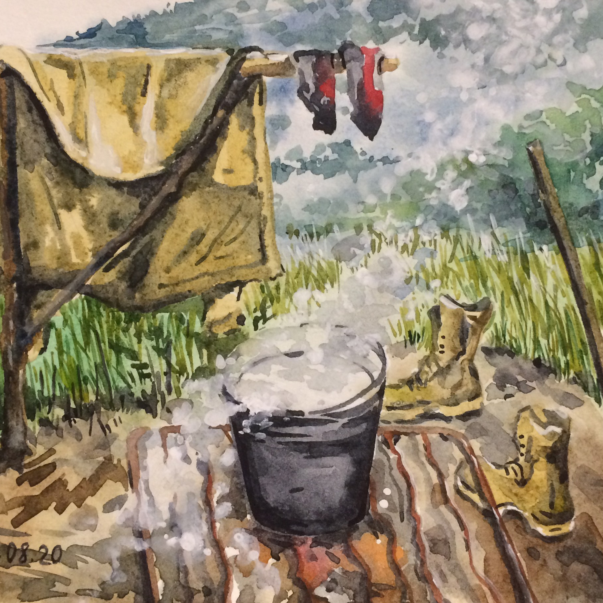 Акварель. Прекраснова. Prekrasnova