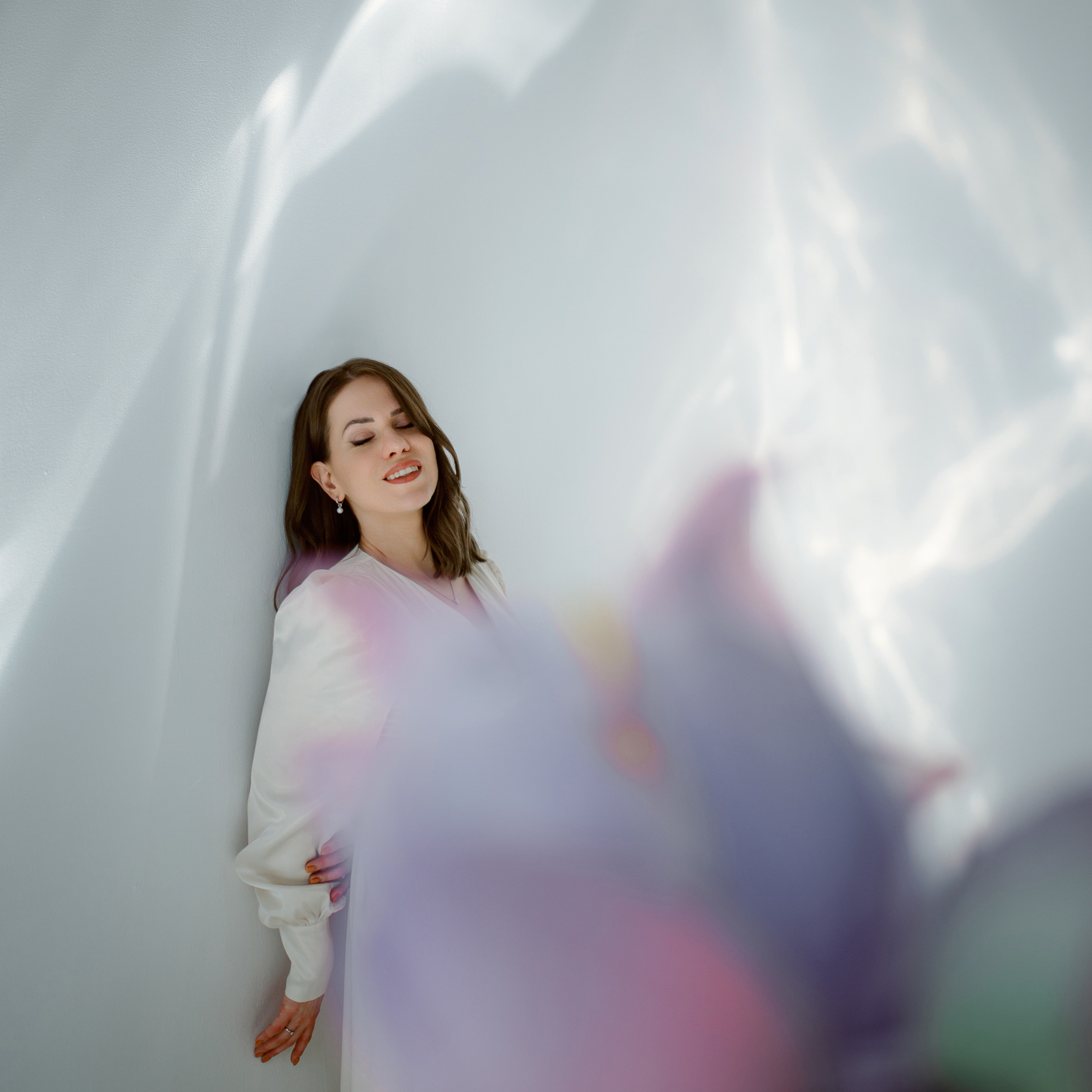 Гармония и красота: женственная фотосессия в светлых тонах