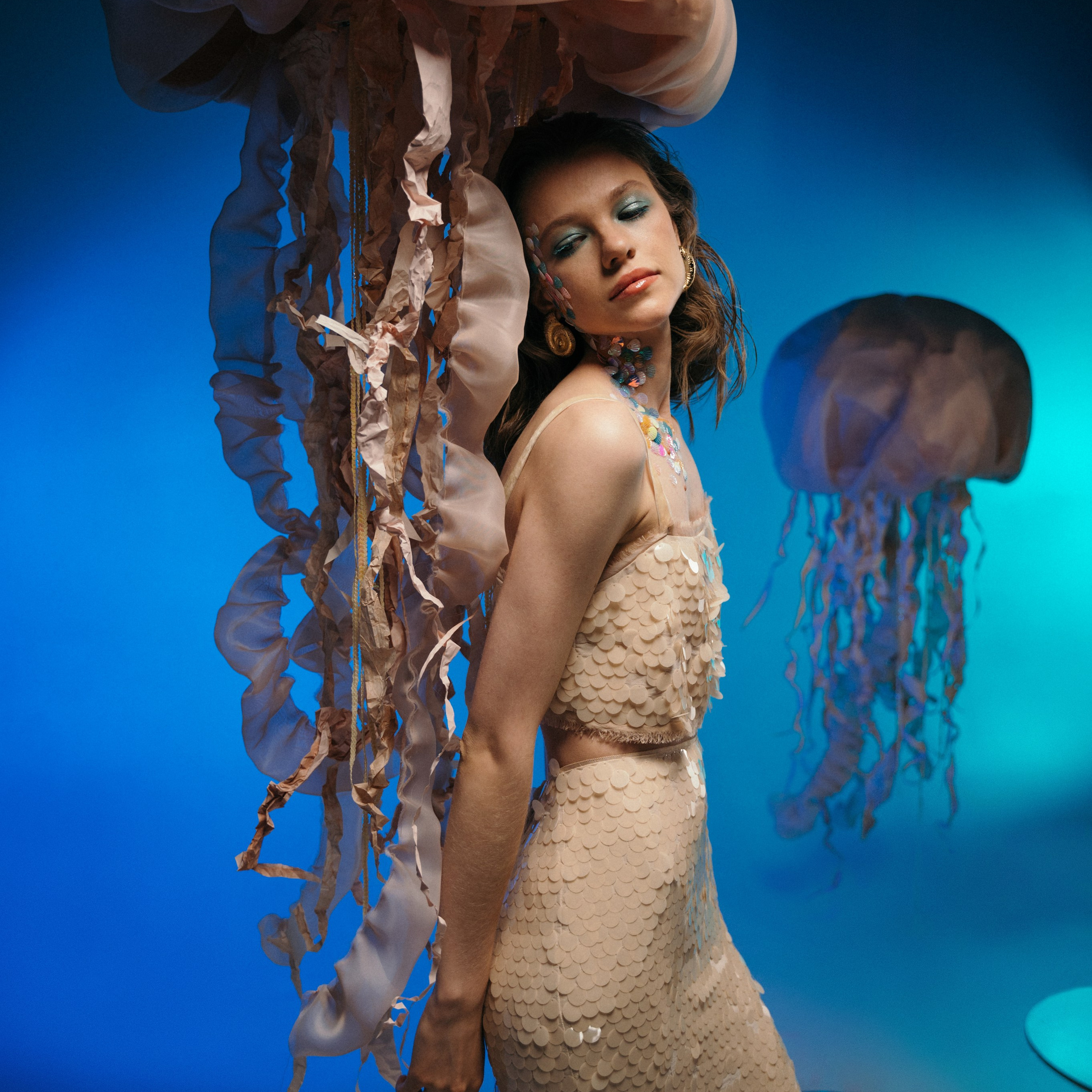 Встреча Русалочки с медузами