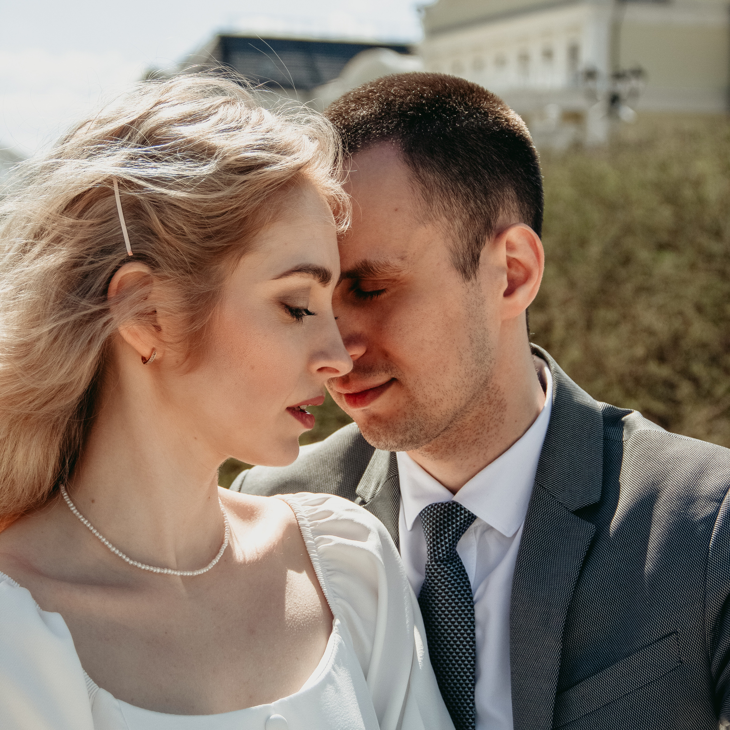 Романтичная прогулка перед свадьбой