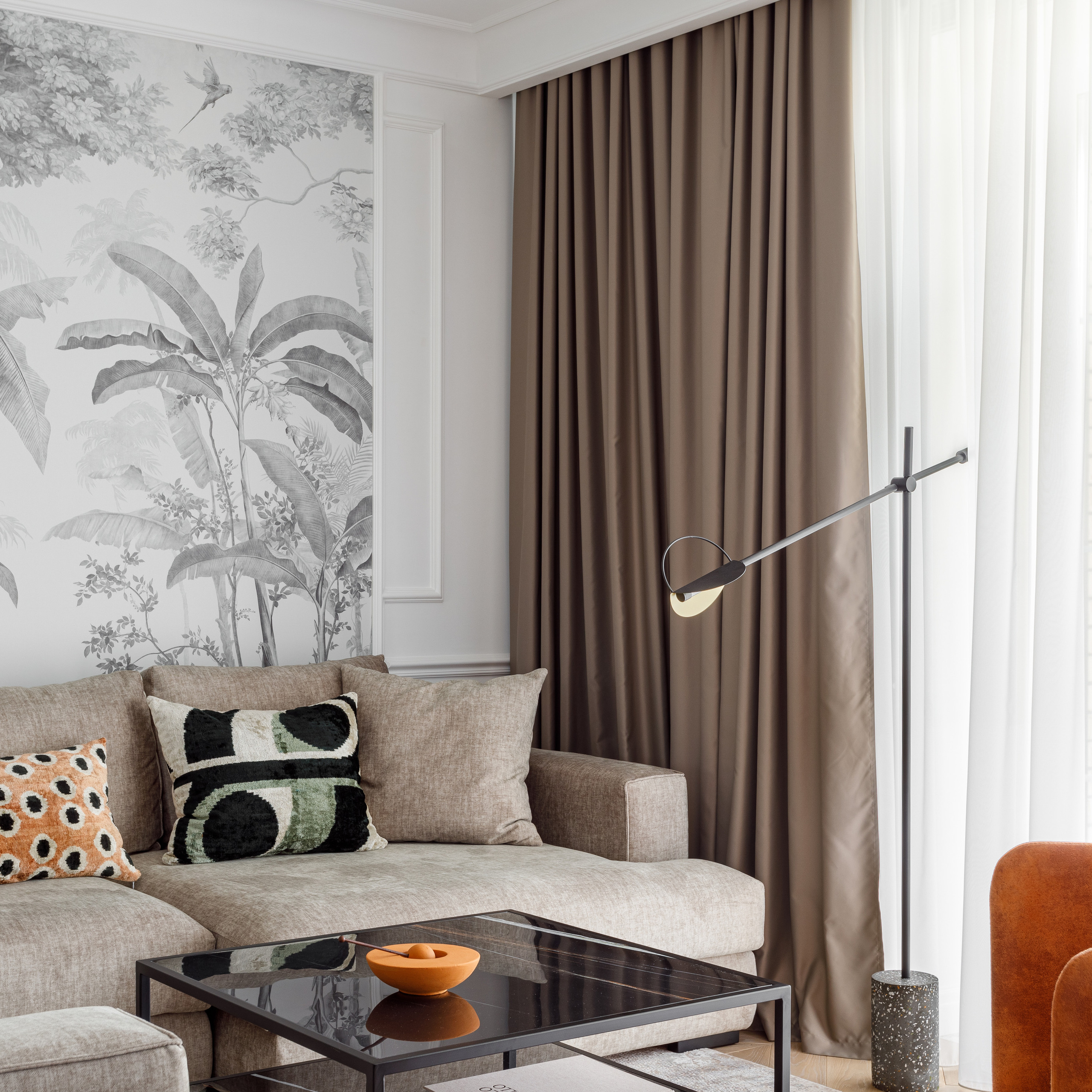 Интерьерный фотограф Дима Птицын и стилист Дарья Копылова