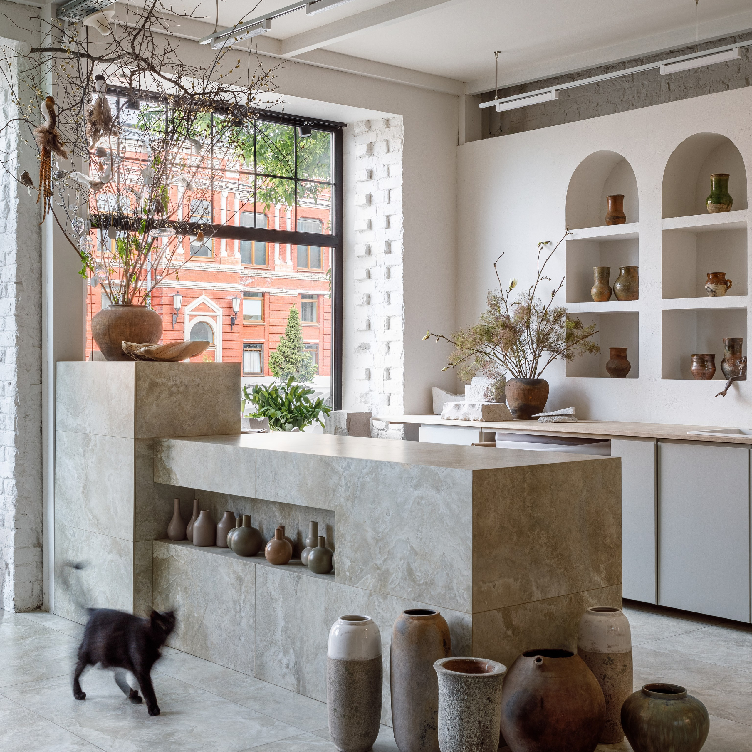 Интерьерный фотограф Дима Птицын и стилист Дарья Копылова