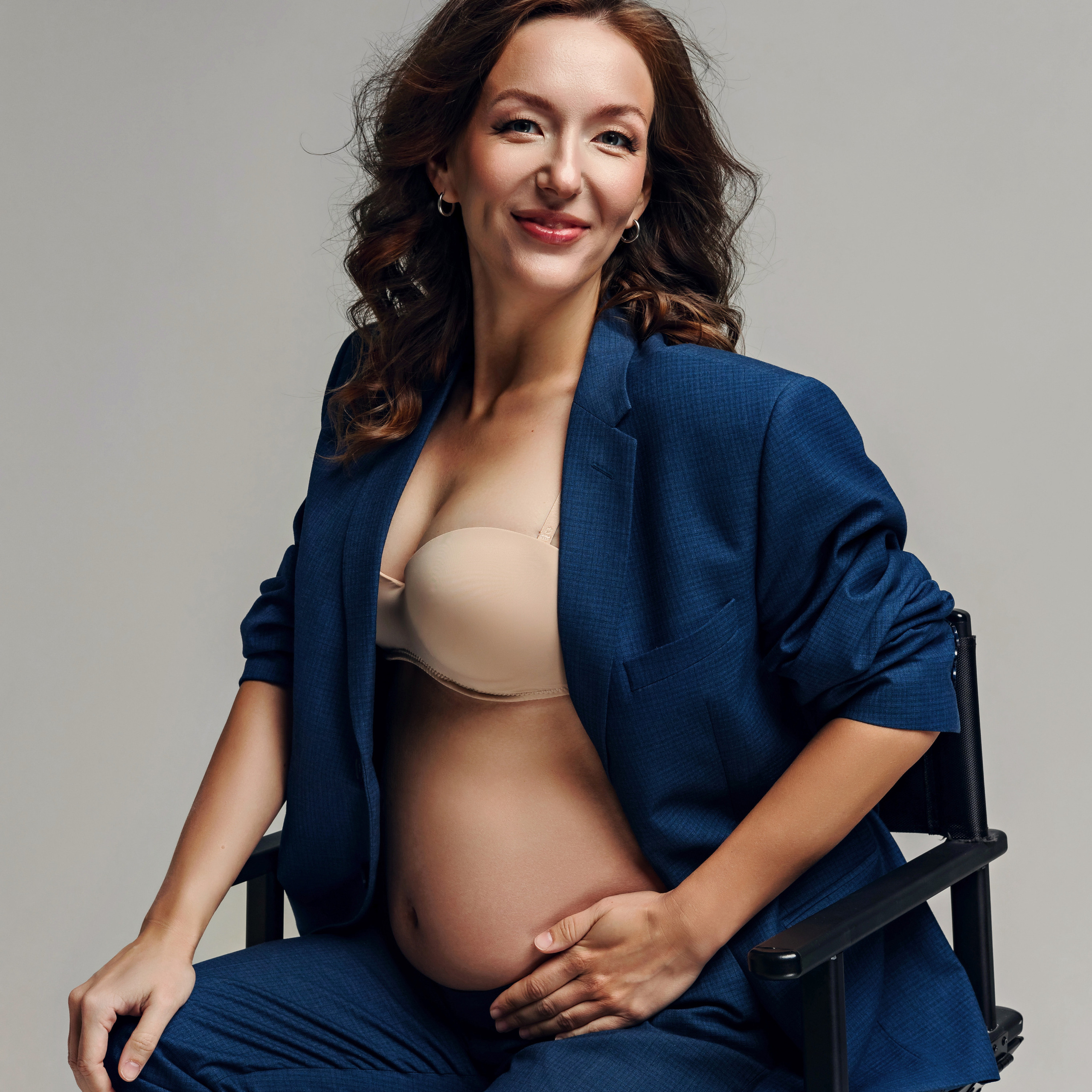 стильная съемка для будущей мамы