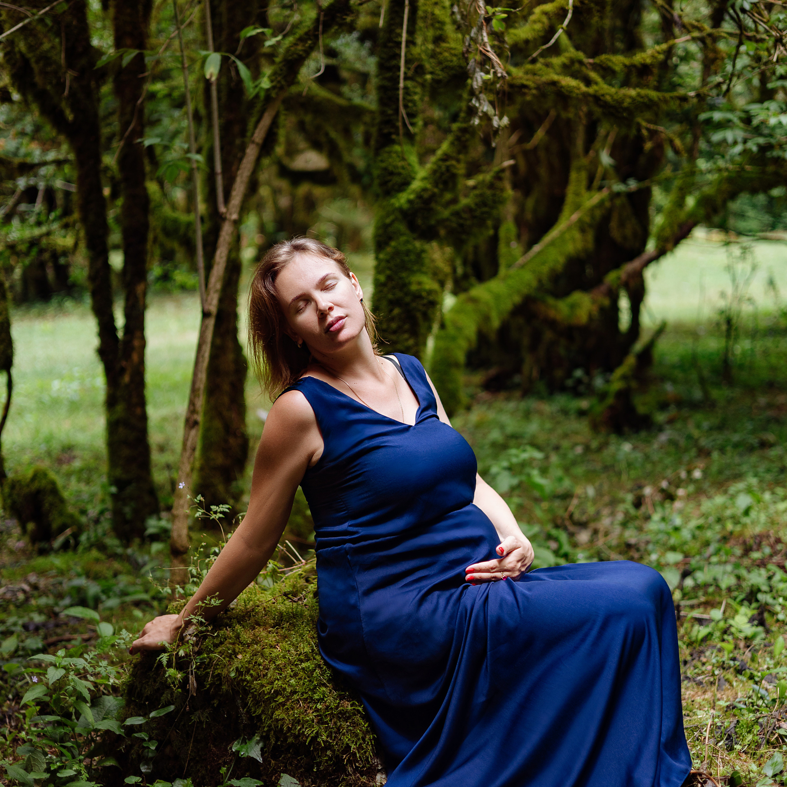 в лесах Абхазии