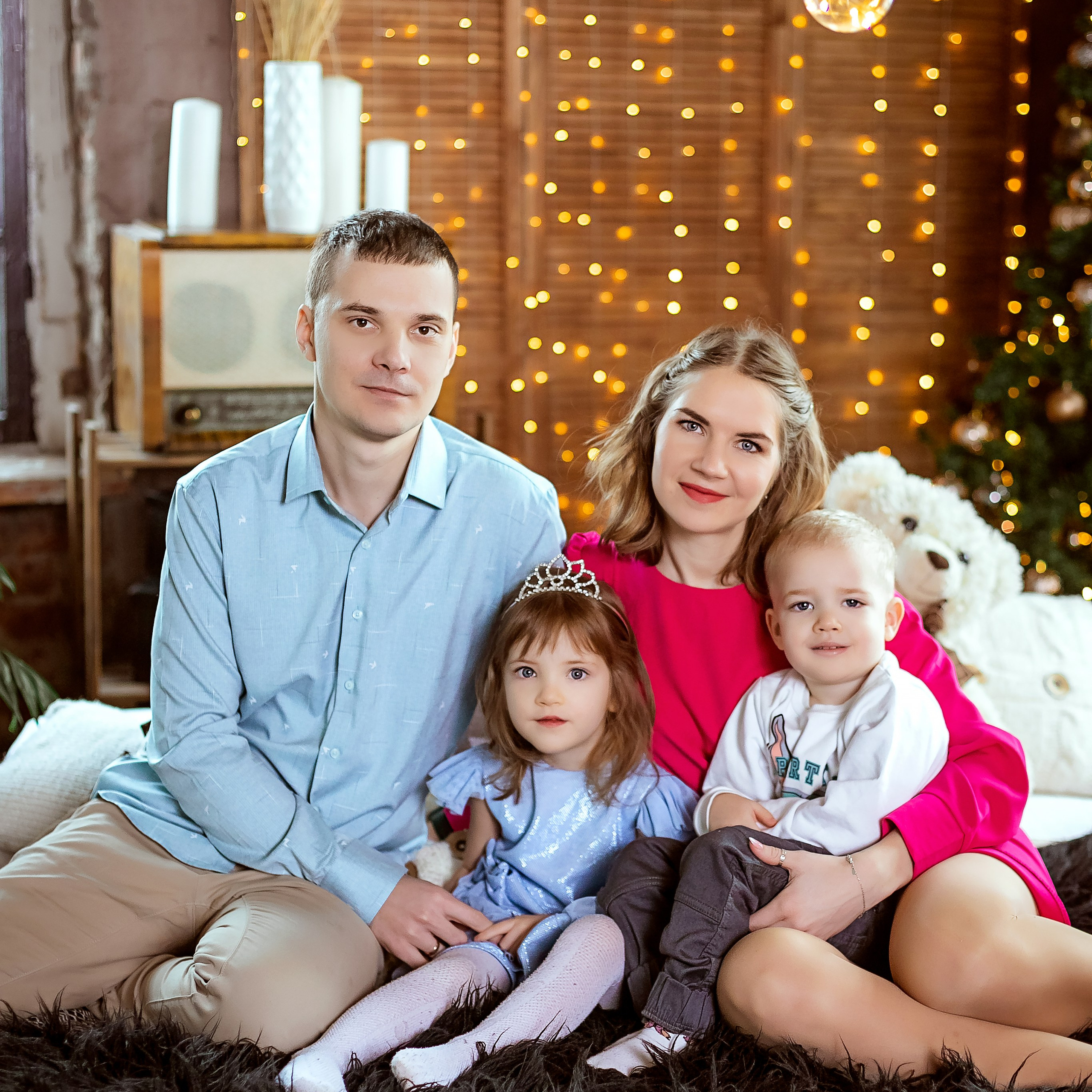 Елена с семьёй. Семейный фотограф Пермь Тимофеева Ольга