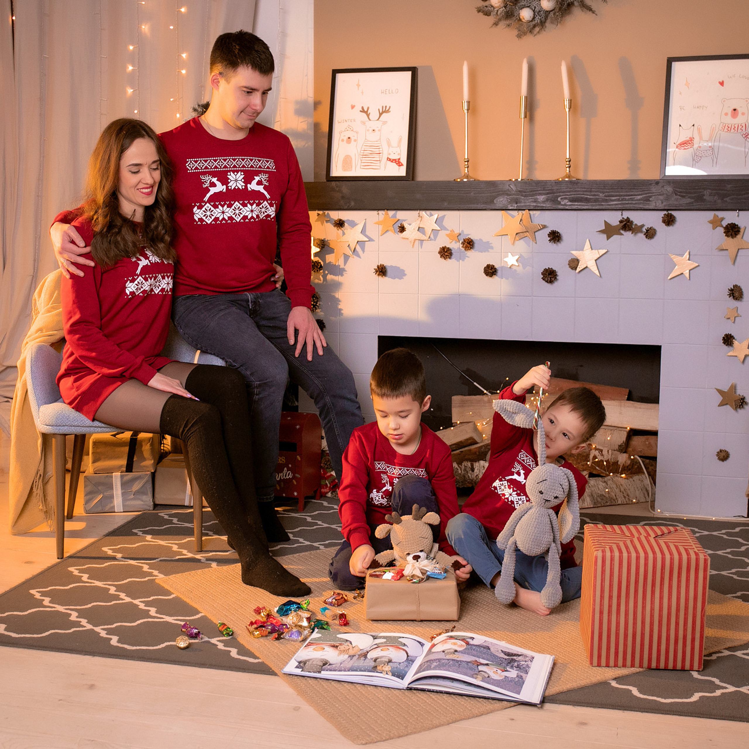 Александра с семьей. Семейный фотограф Пермь Тимофеева Ольга