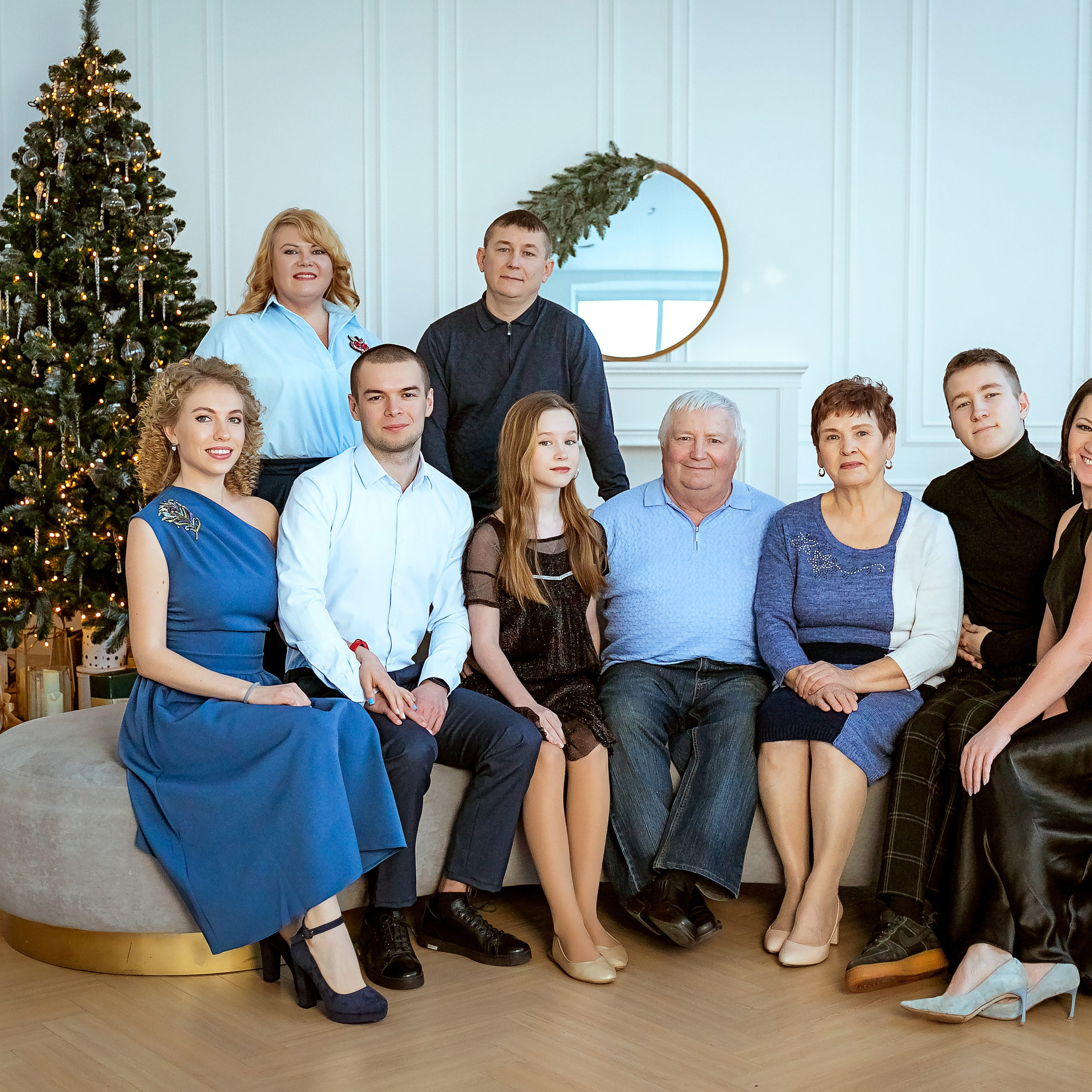 Большая семья. Семейный фотограф Пермь Тимофеева Ольга