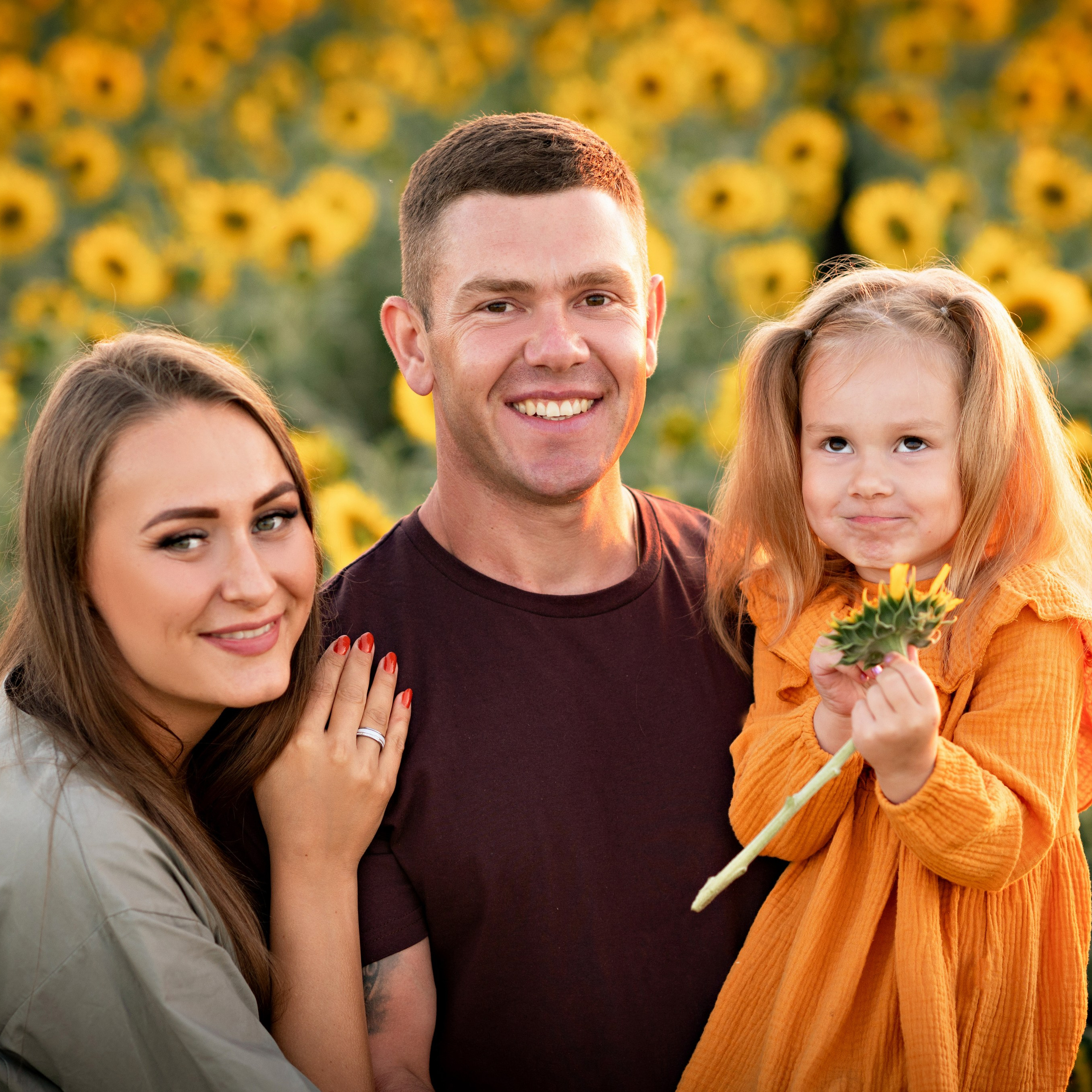 Подсолнухи