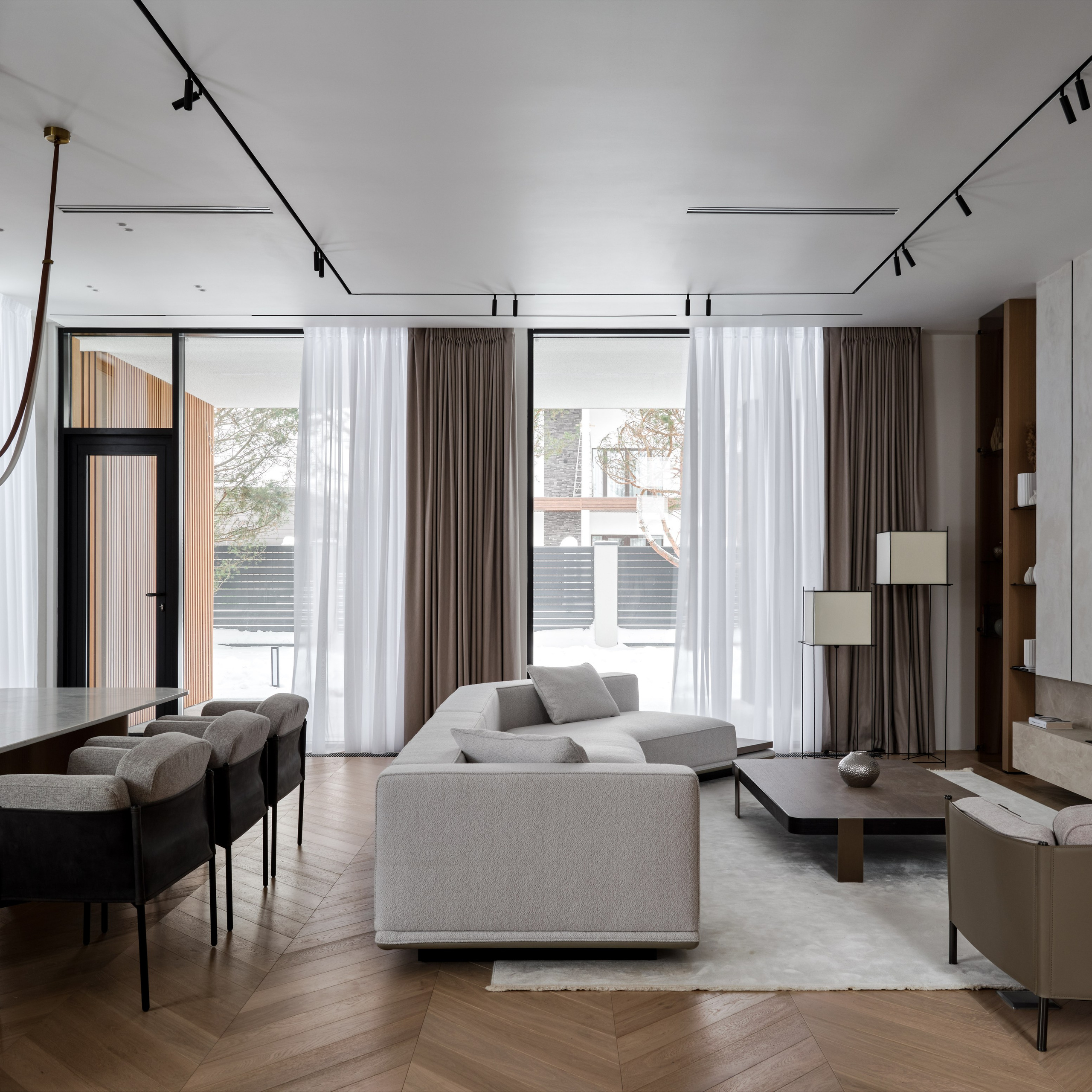 Загородный дом с идеальной атмосферой для отдыха