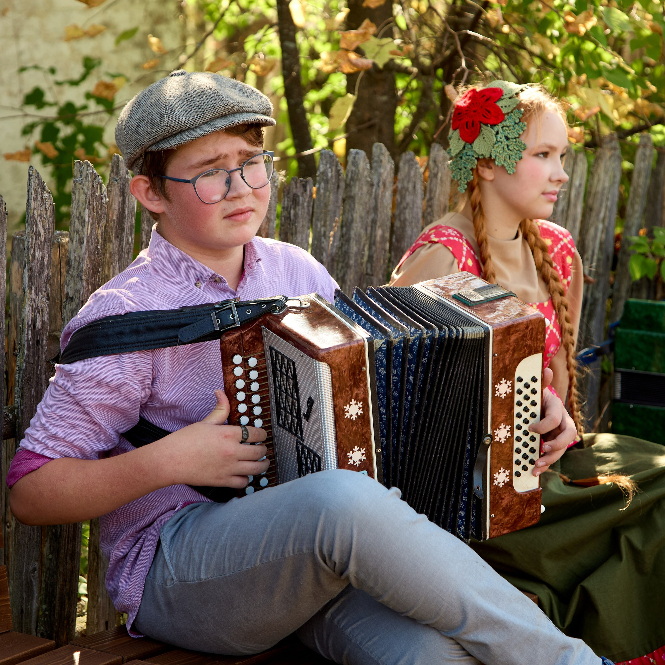 Фестиваль гармони в селе Замедянцы