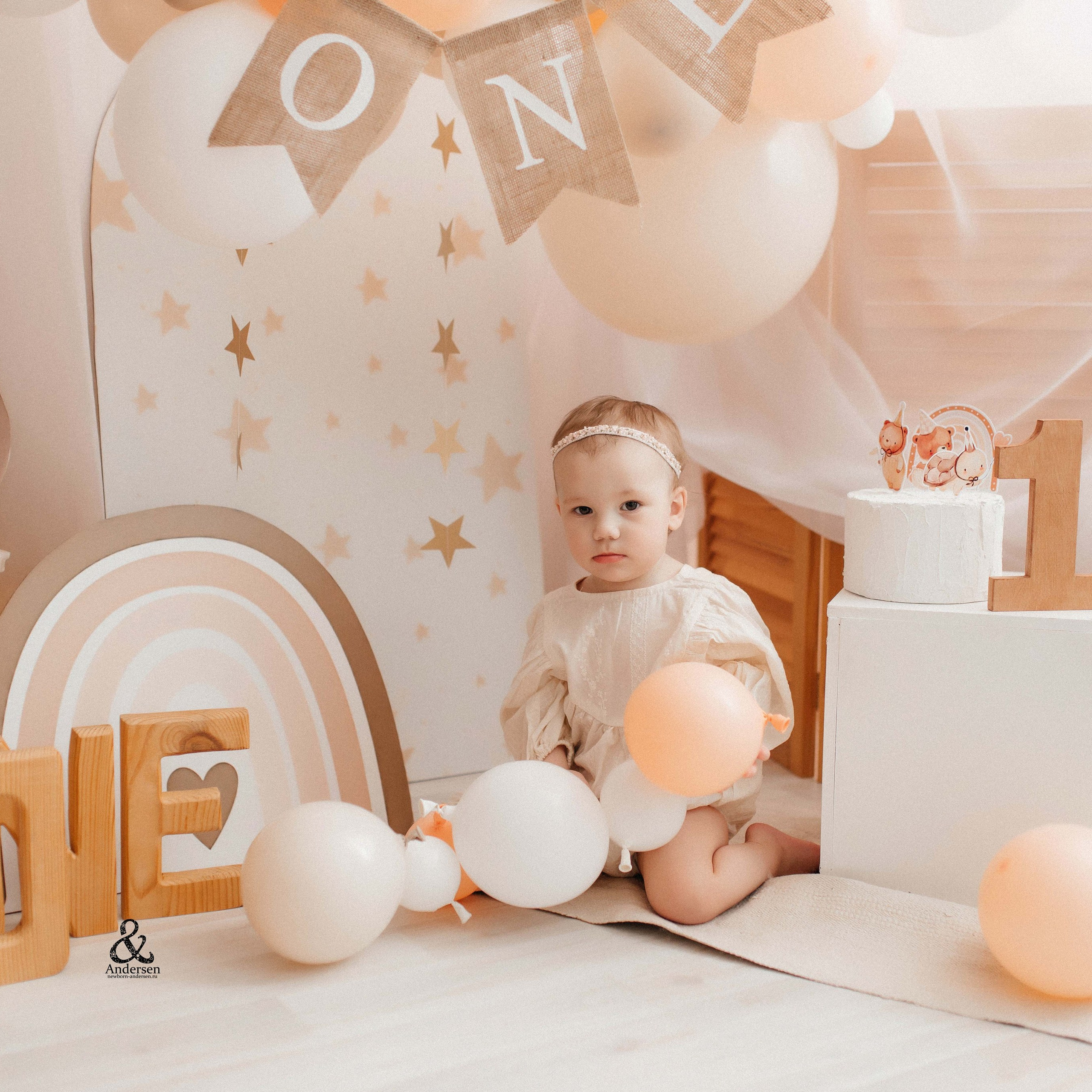 Мой первый День Рождения (фотостудия Андерсен)