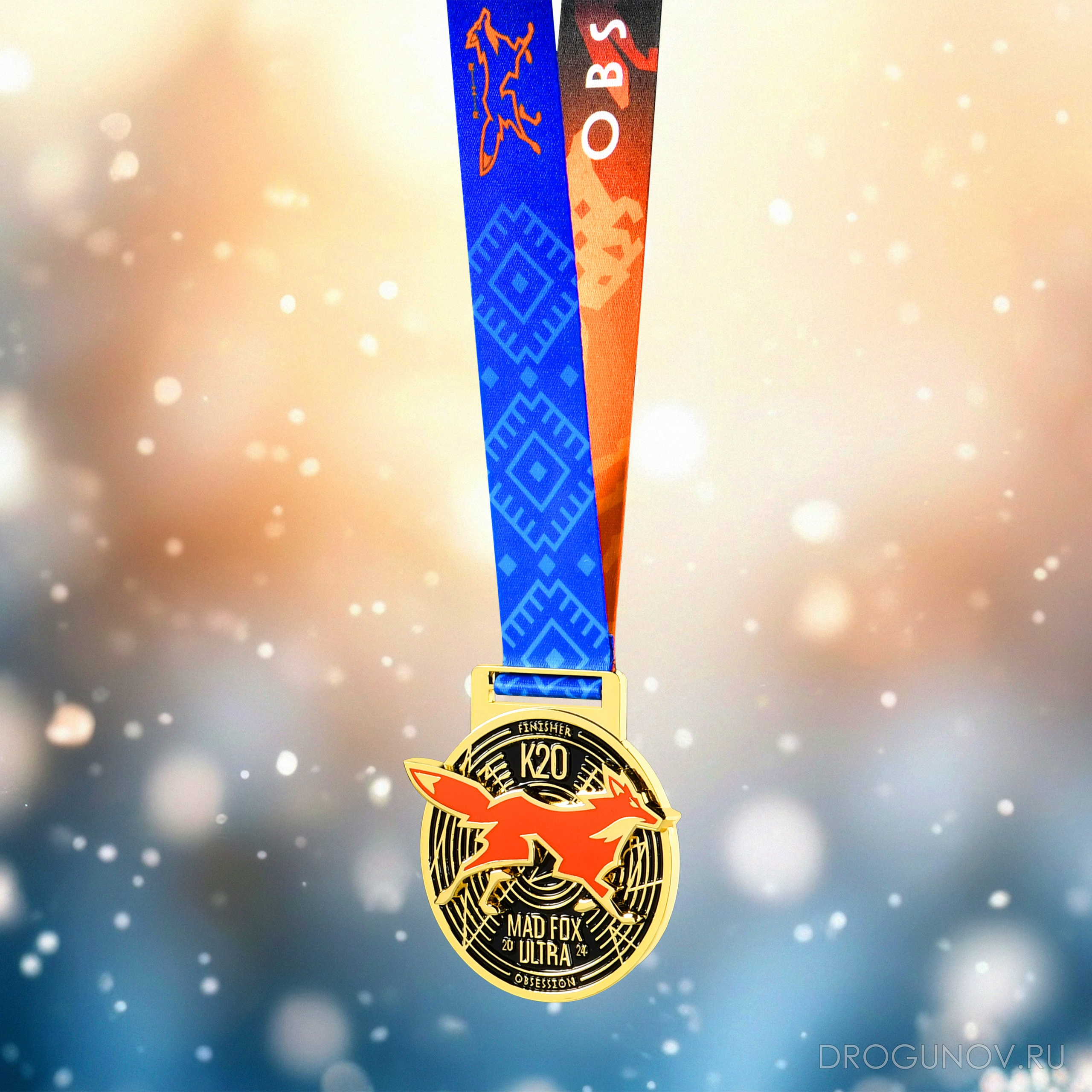 медаль финишера mad fox ultra 2024 дистанция 20K