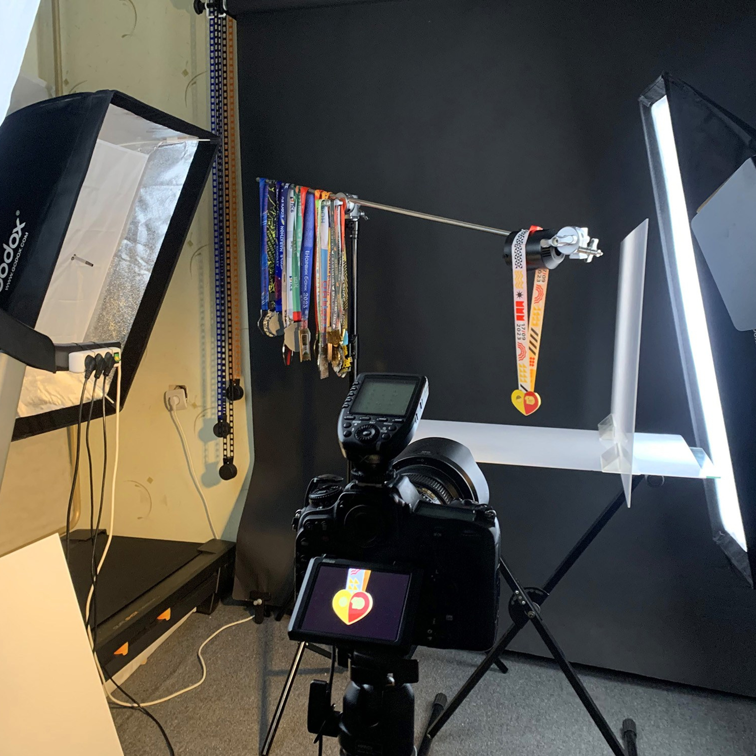 Съёмка спортивных наград. Фотосъёмка спортивных медалей