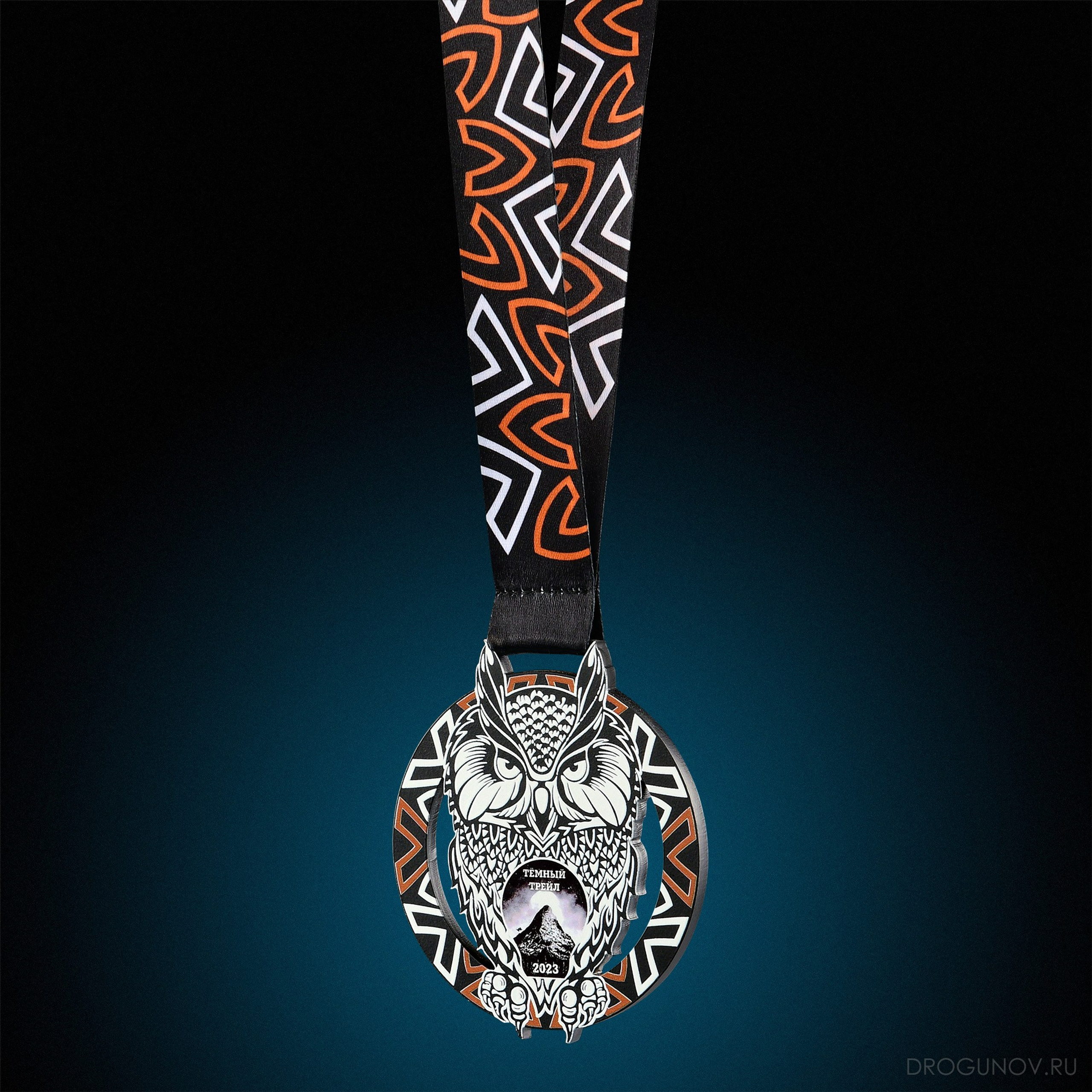 Медаль финишера трейл де чулково 2023