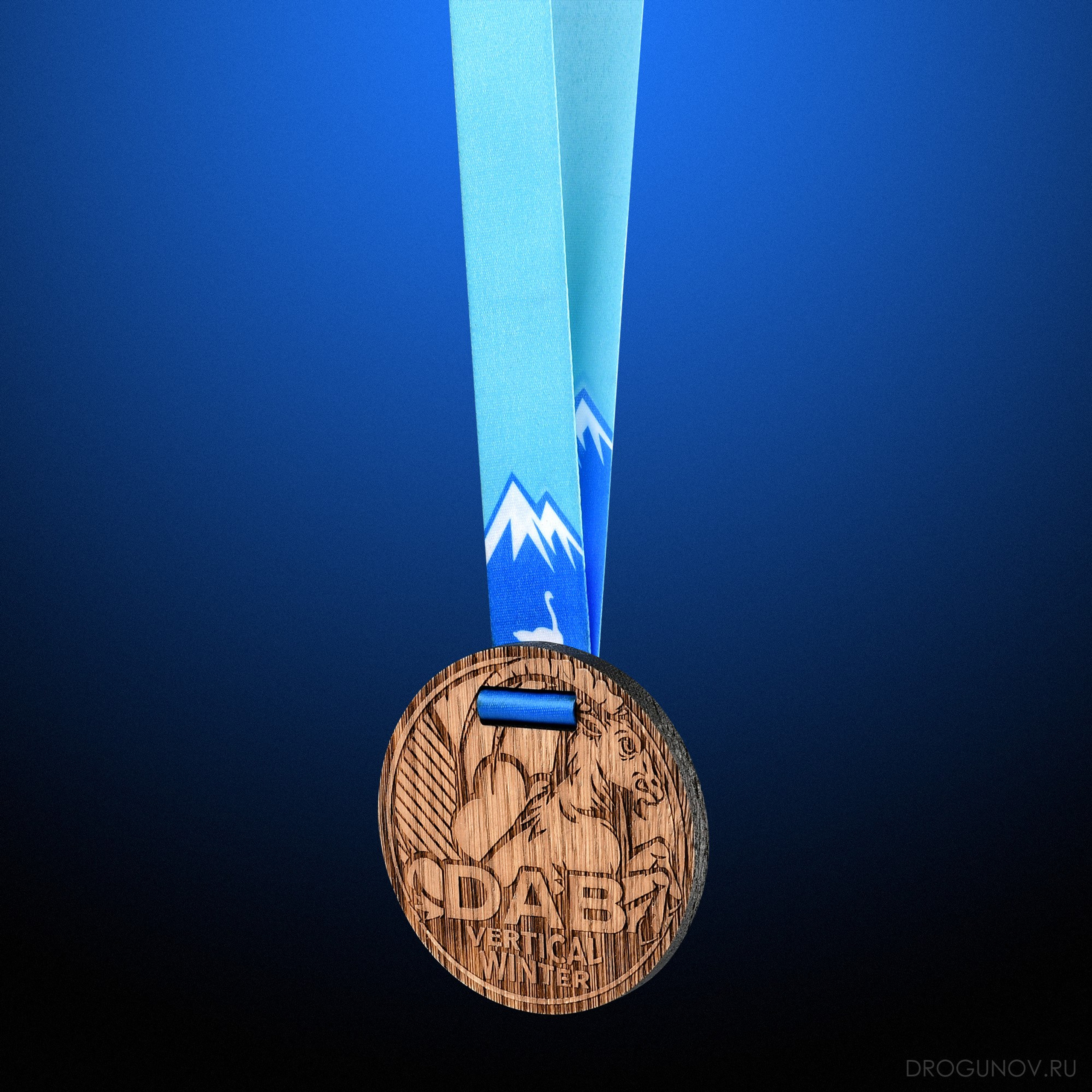 медаль финишера  Dub Vertical 2022