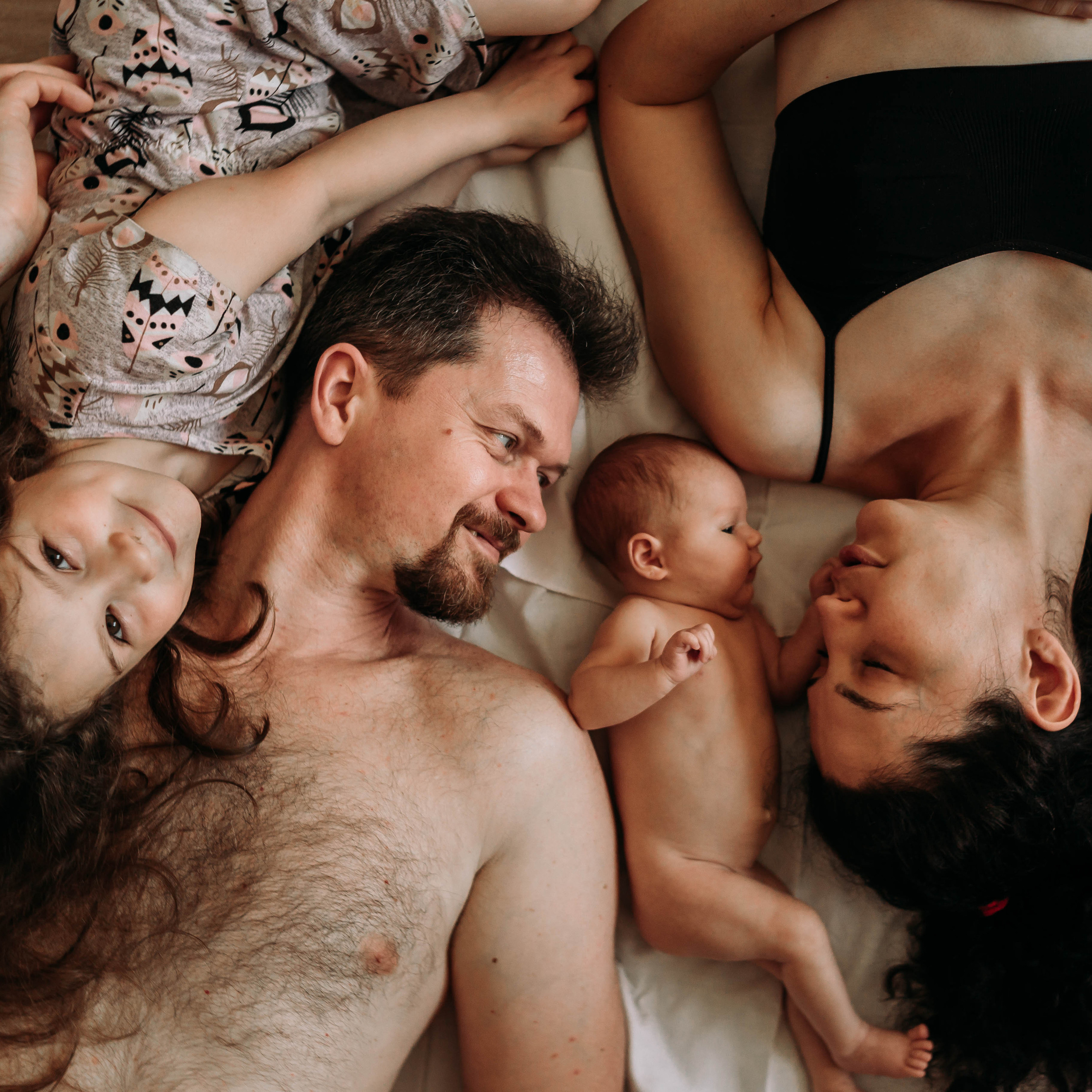 Даша, Динана, Варя, Юра