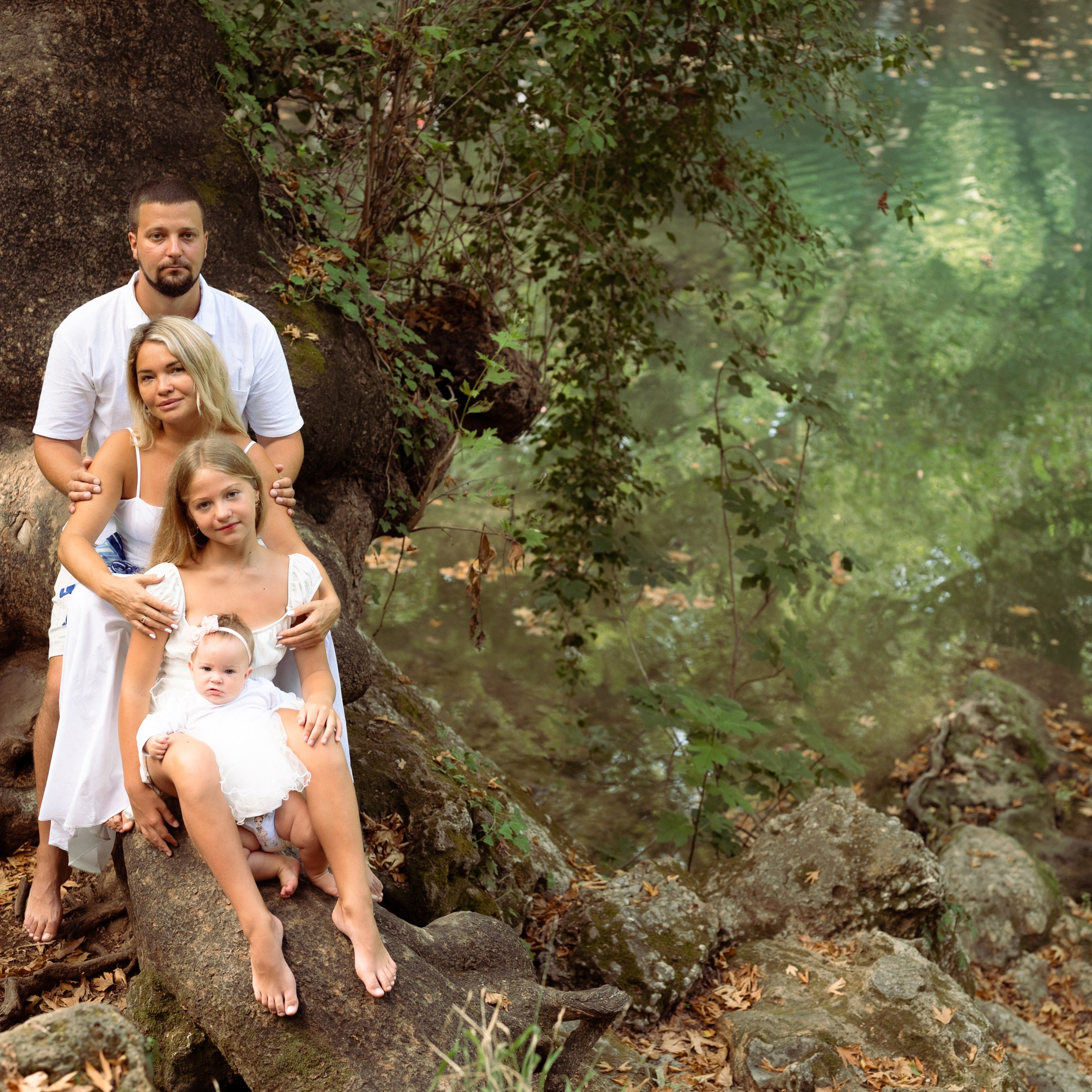 Семейная съеска Юля+Дима+Милана+Мия