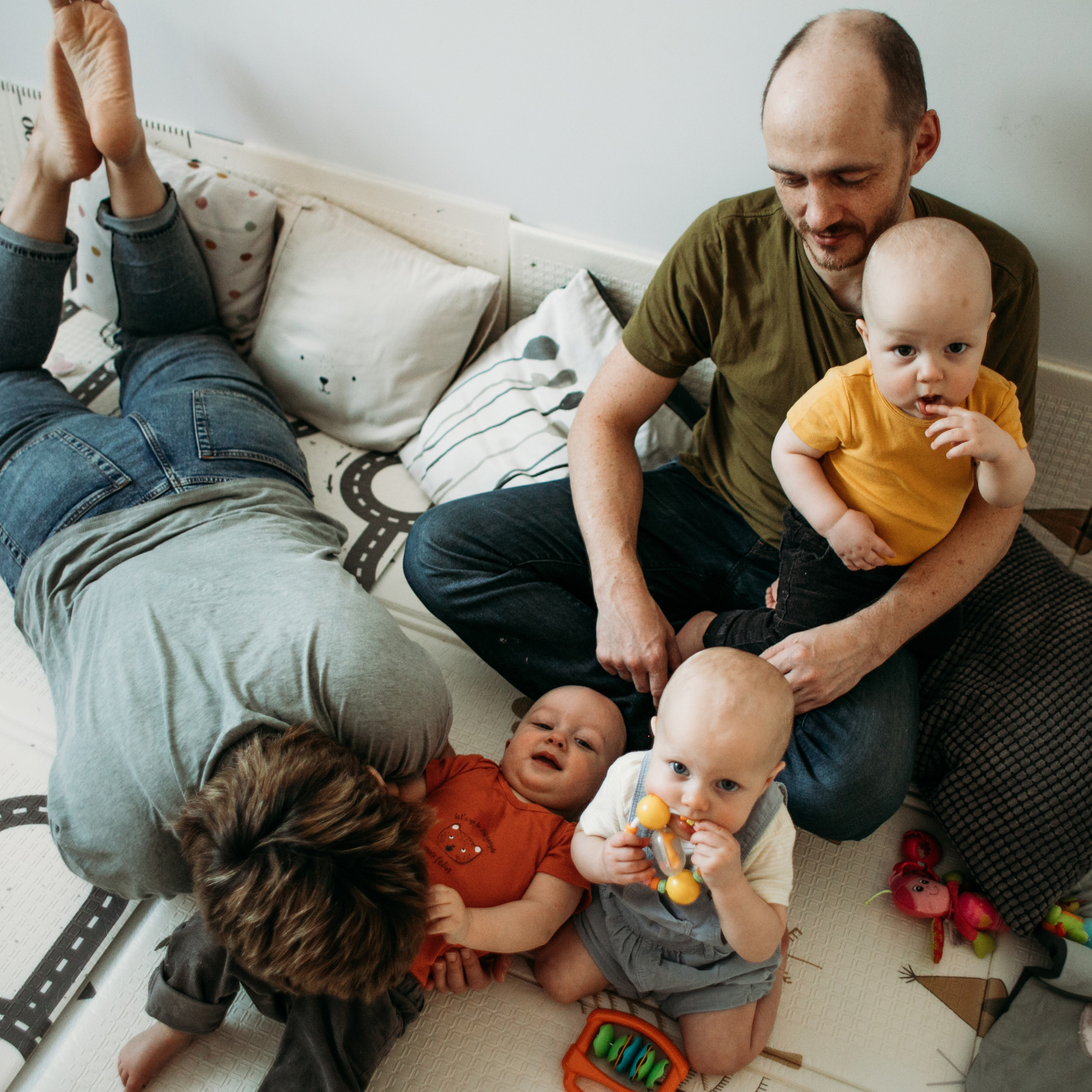 Катя, Тёма, Вова, Сева и Дуся