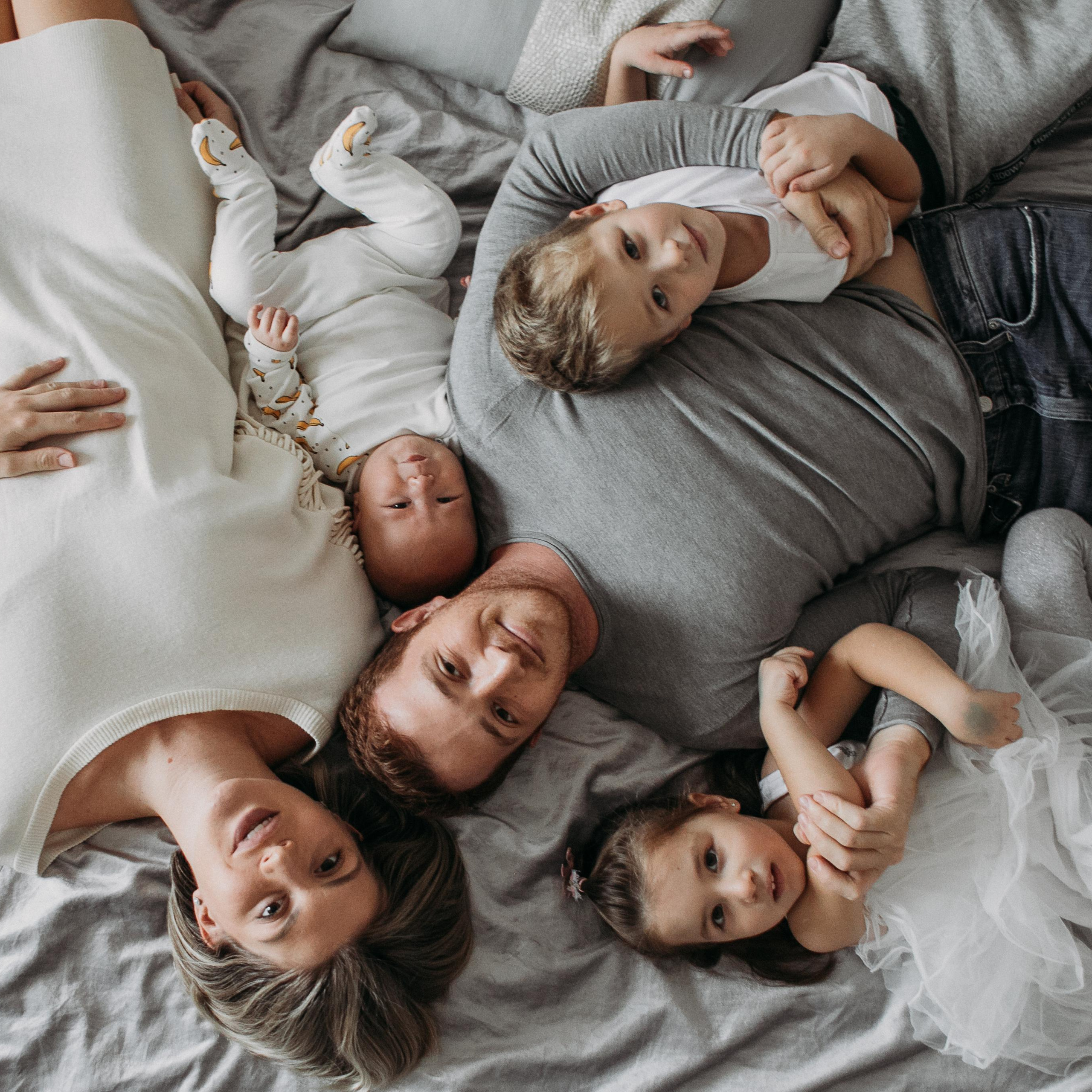 Полина, Аркадий, Лев, Лея и Дэвид