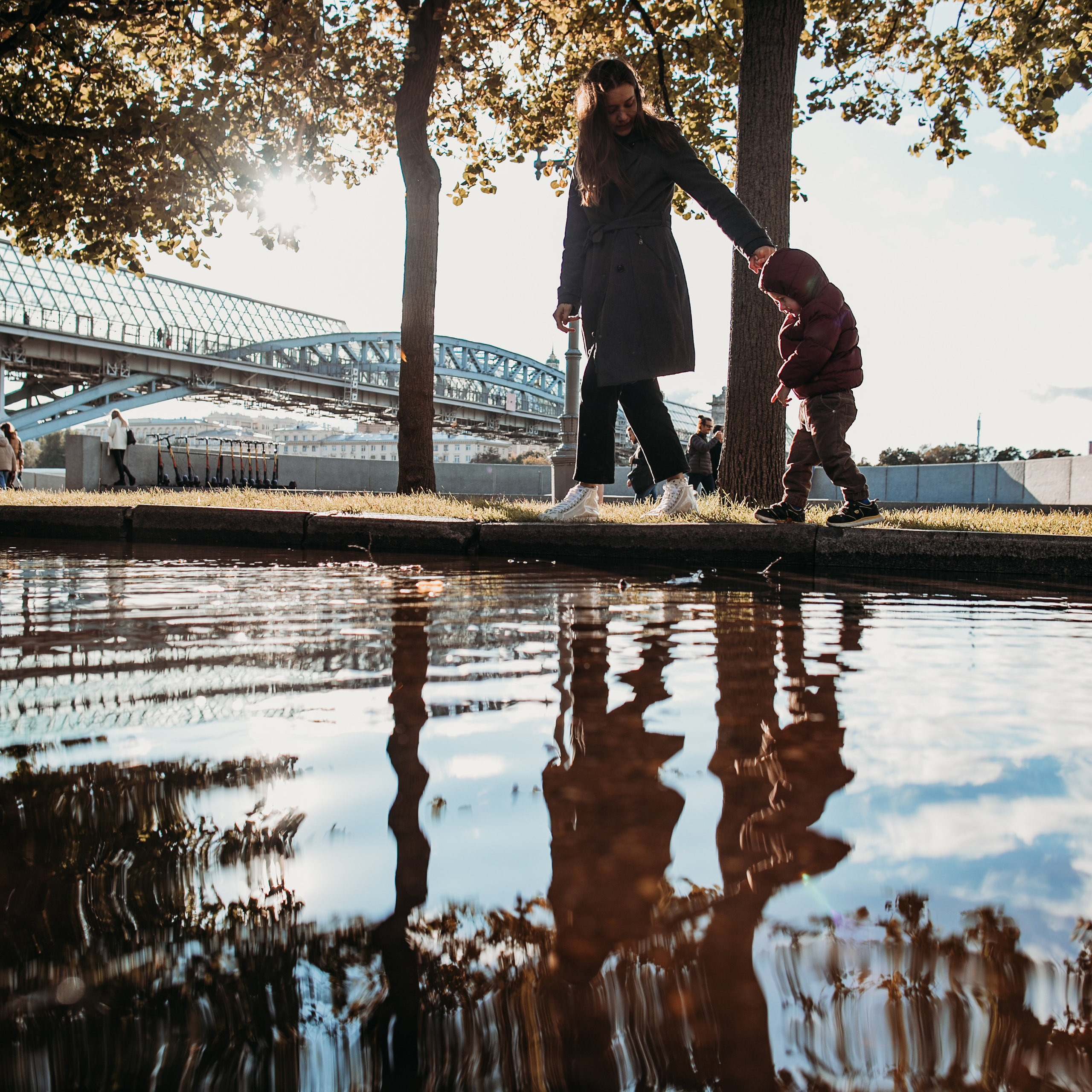 в Парке Горького