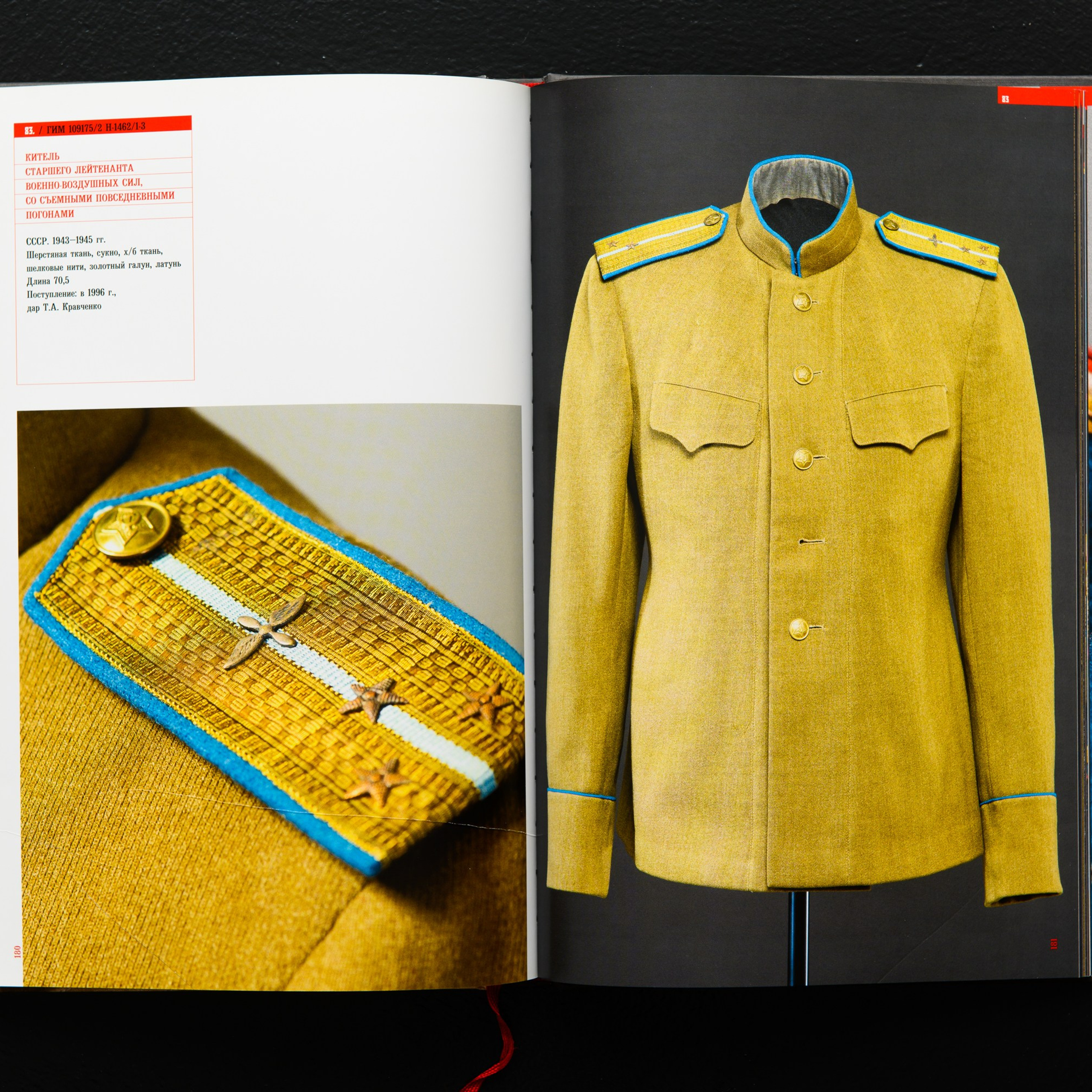 Фотосъемка обмундирования Красной армии коллекции Исторического Музея в Москве. Предметный Интерьерный фотограф в Москве Сапожников Георгий