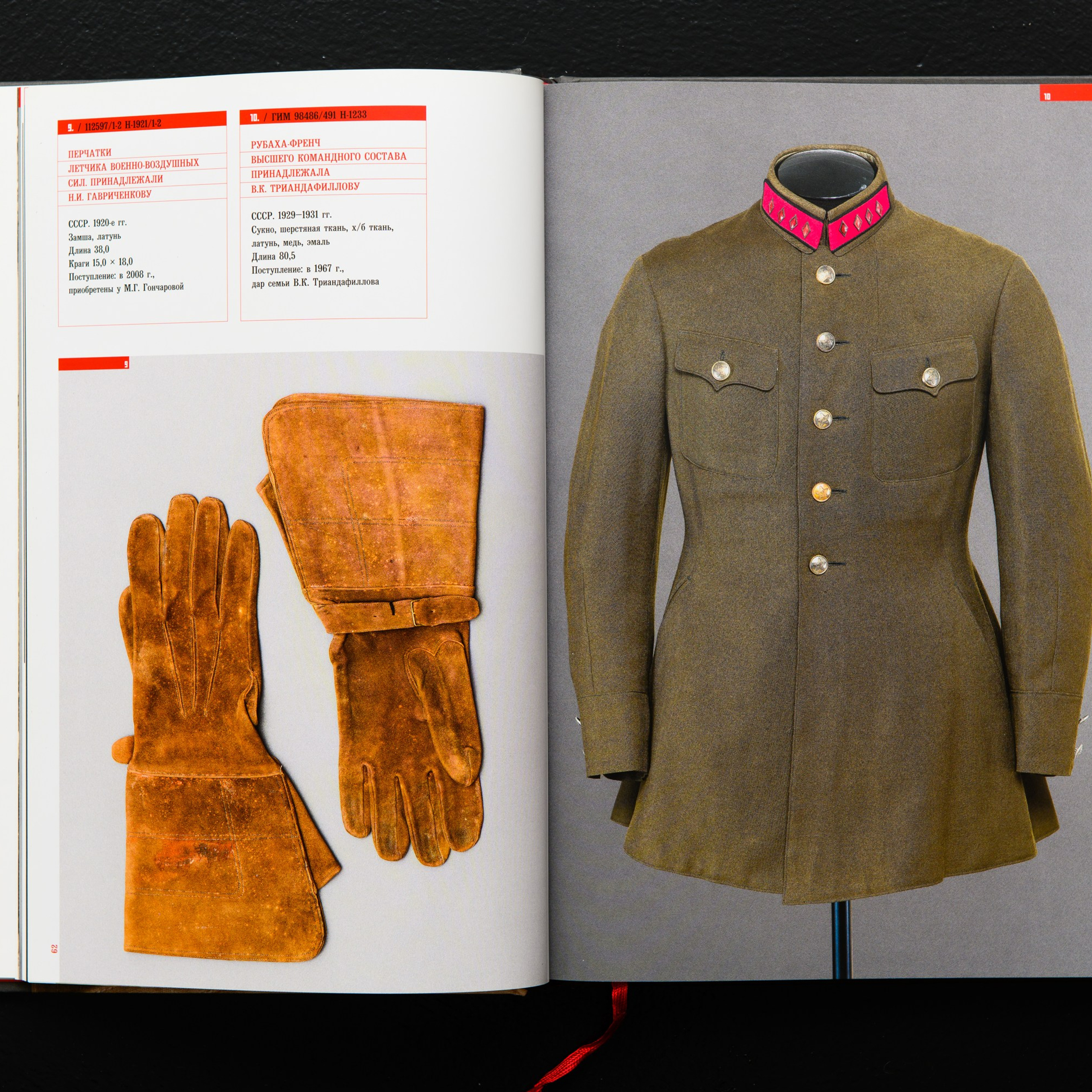 Фотосъемка обмундирования Красной армии коллекции Исторического Музея в Москве. Предметный Интерьерный фотограф в Москве Сапожников Георгий