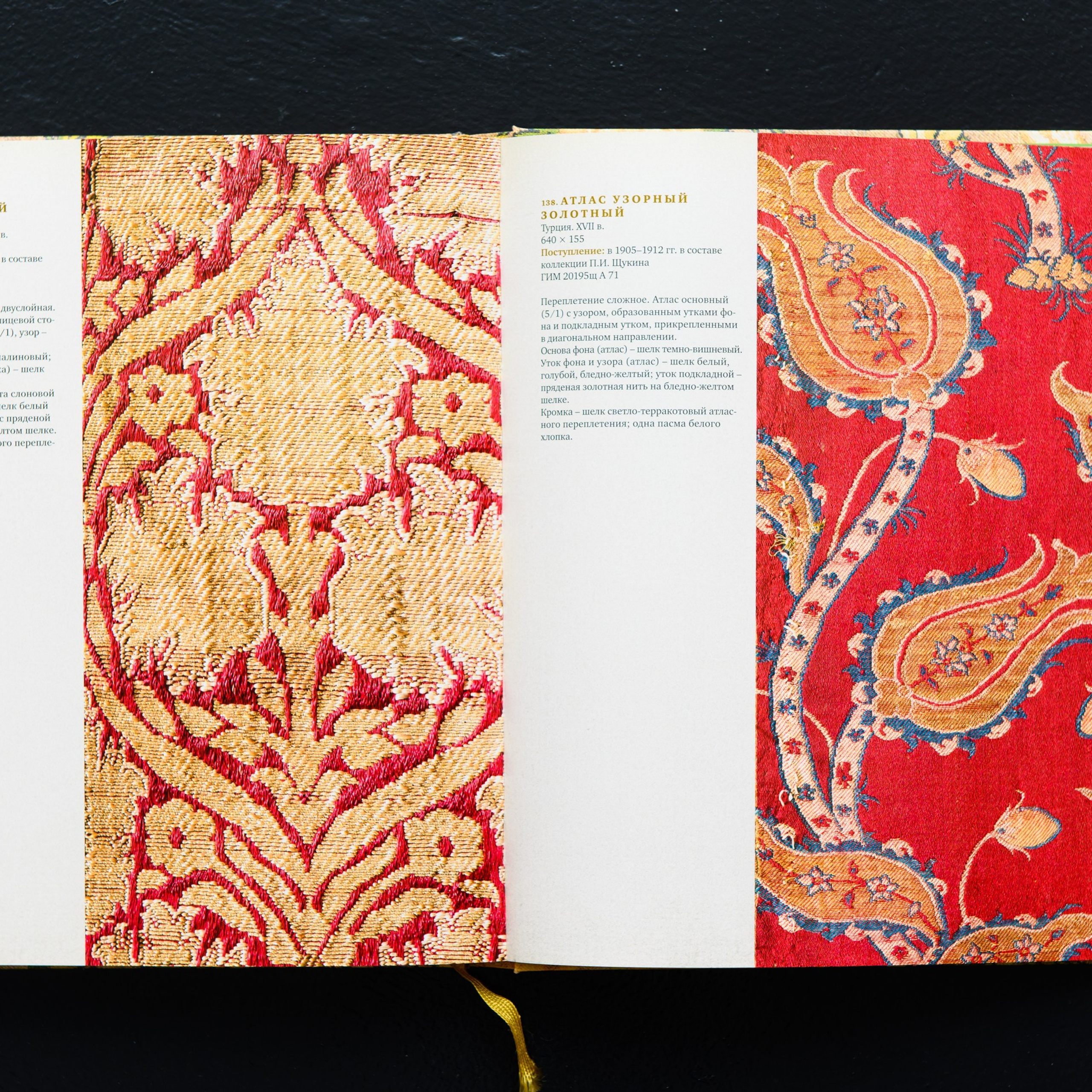 Фотосъёмка для публикации коллекции персидских и турецких тканей XVI-XVIII вв. Предметный Интерьерный фотограф в Москве Сапожников Георгий