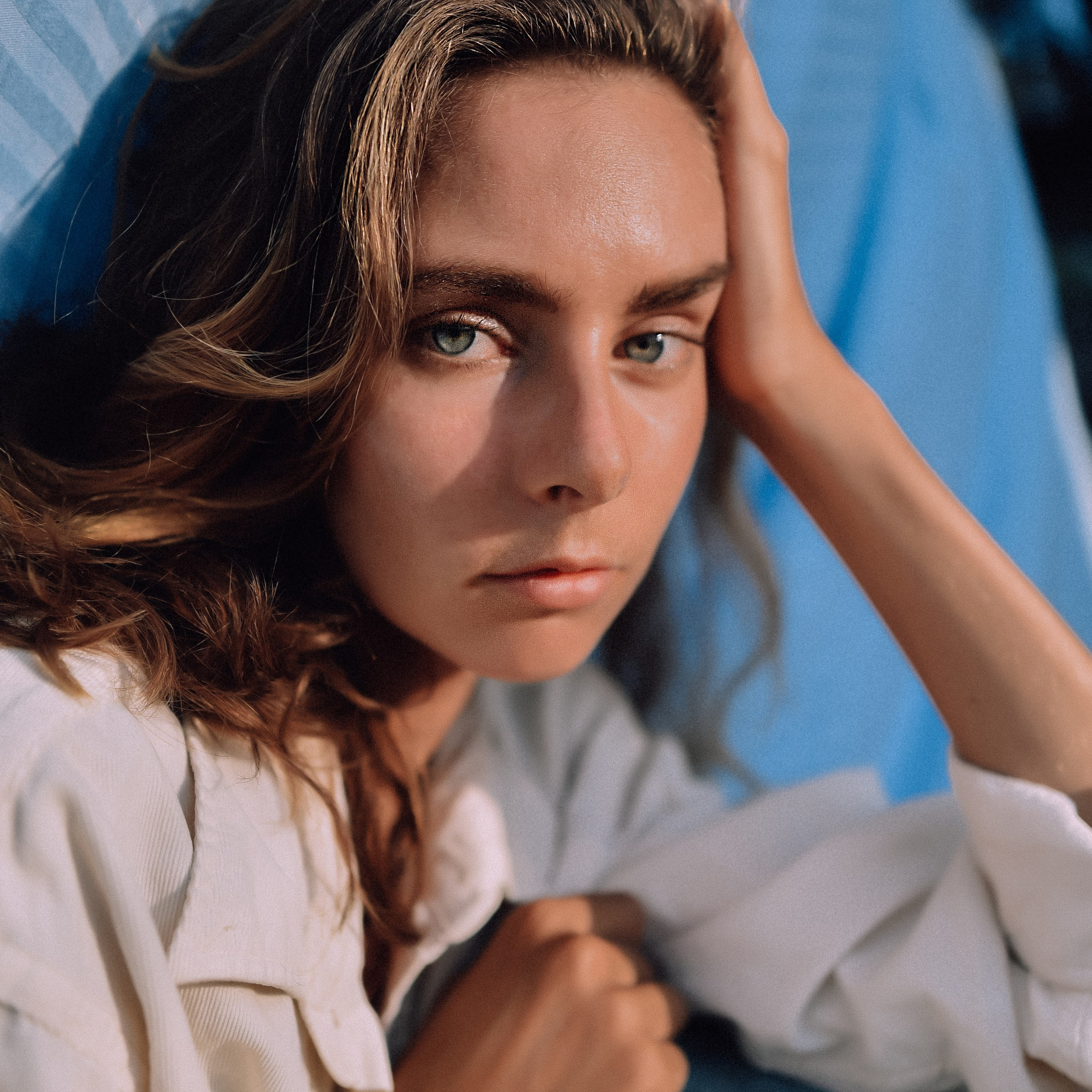 Дарья на пляже Arugam bay