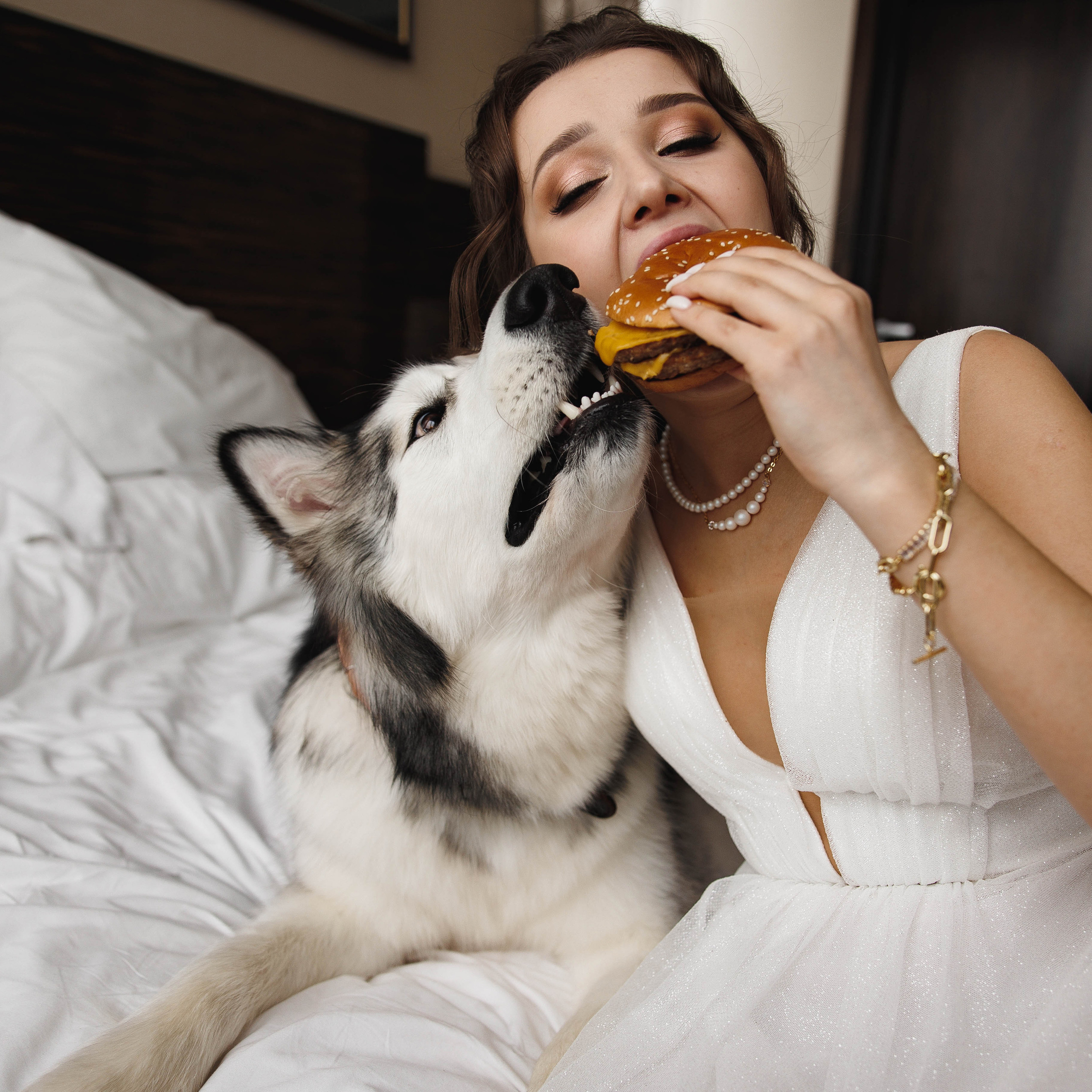 Собака, бургер и любовь